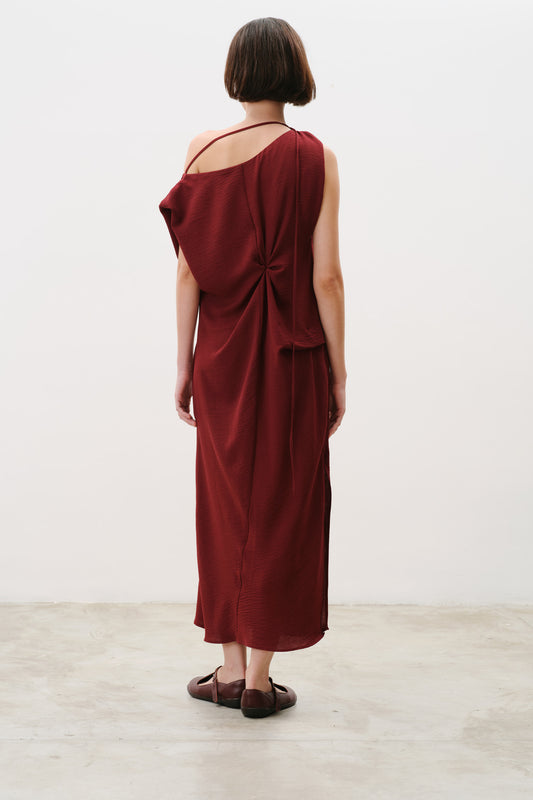Vestido Iole Vinho