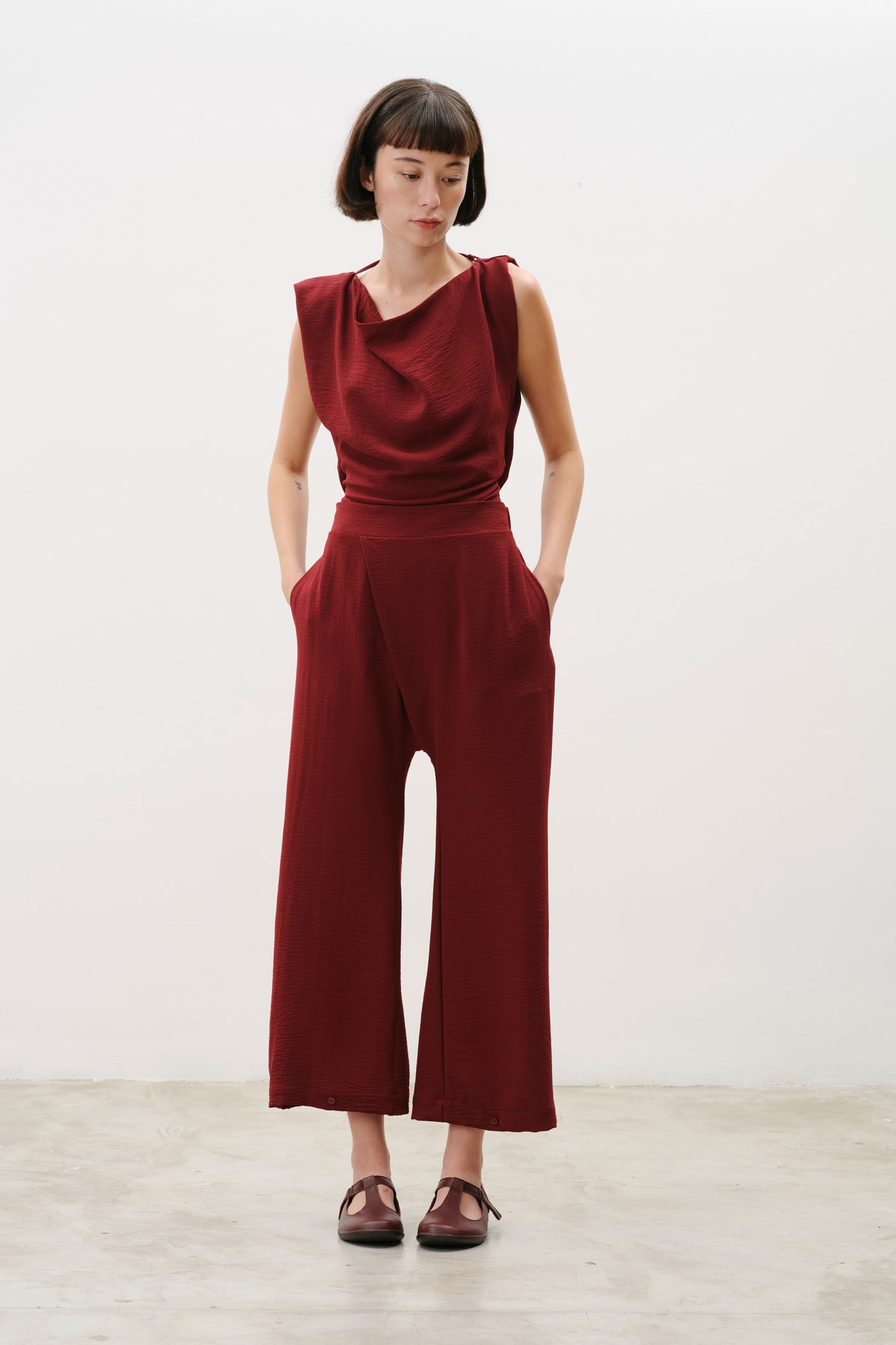 Calça Tarsila Vinho