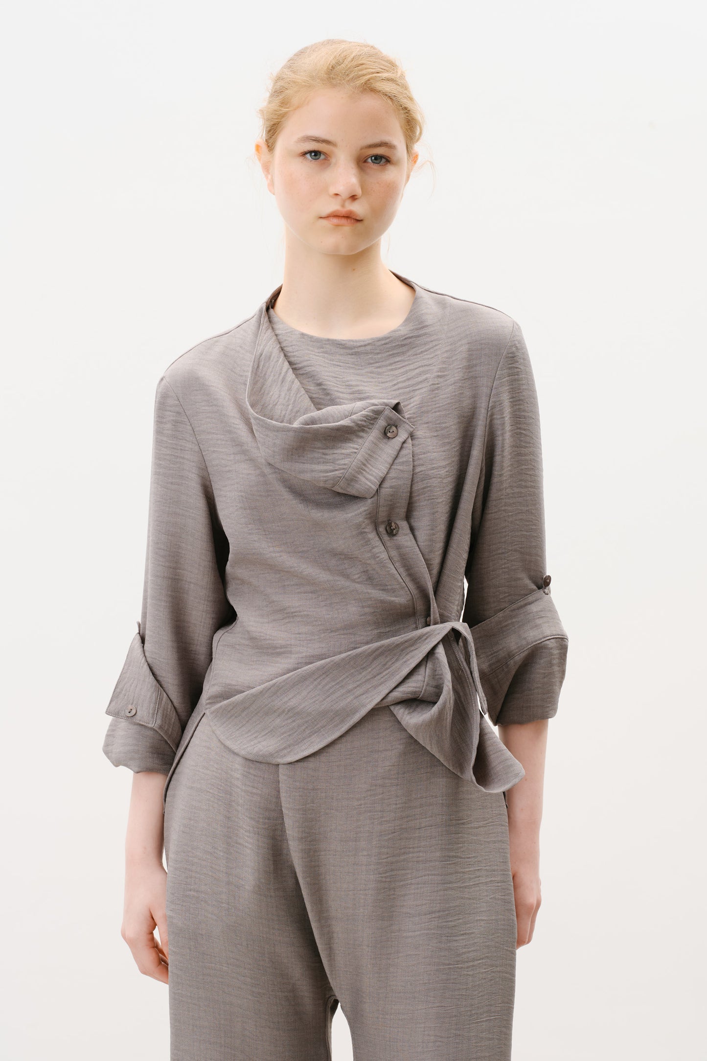 Camisa Canvas Cinza