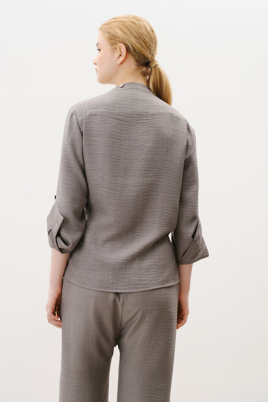 Camisa Canvas Cinza