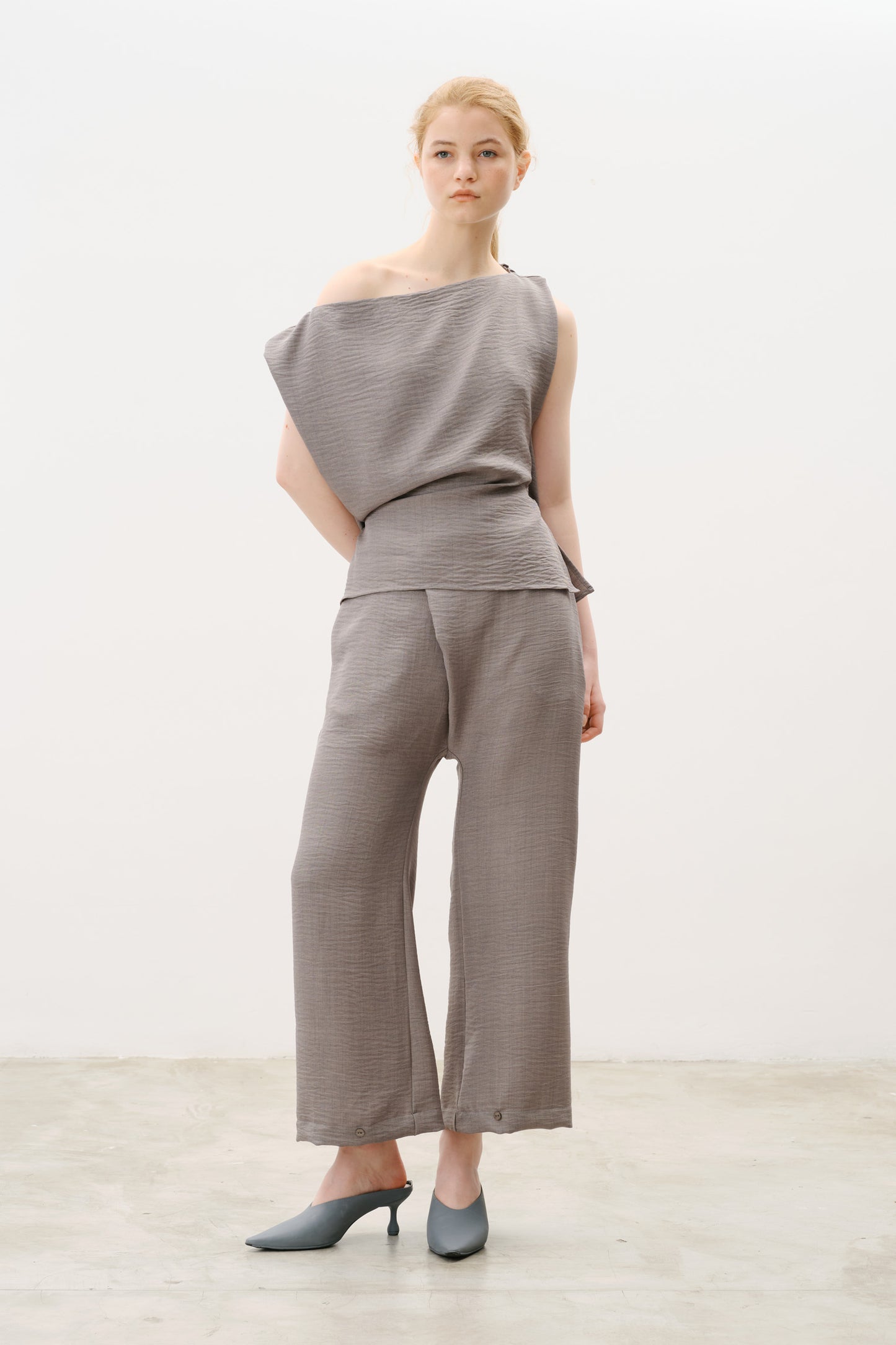 Blusa Canvas Cinza
