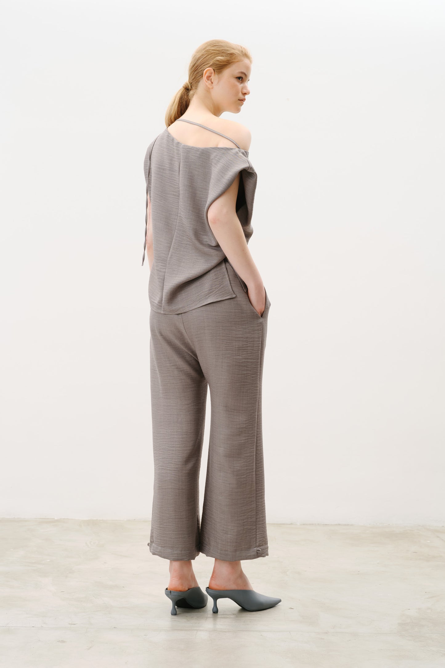 Blusa Canvas Cinza
