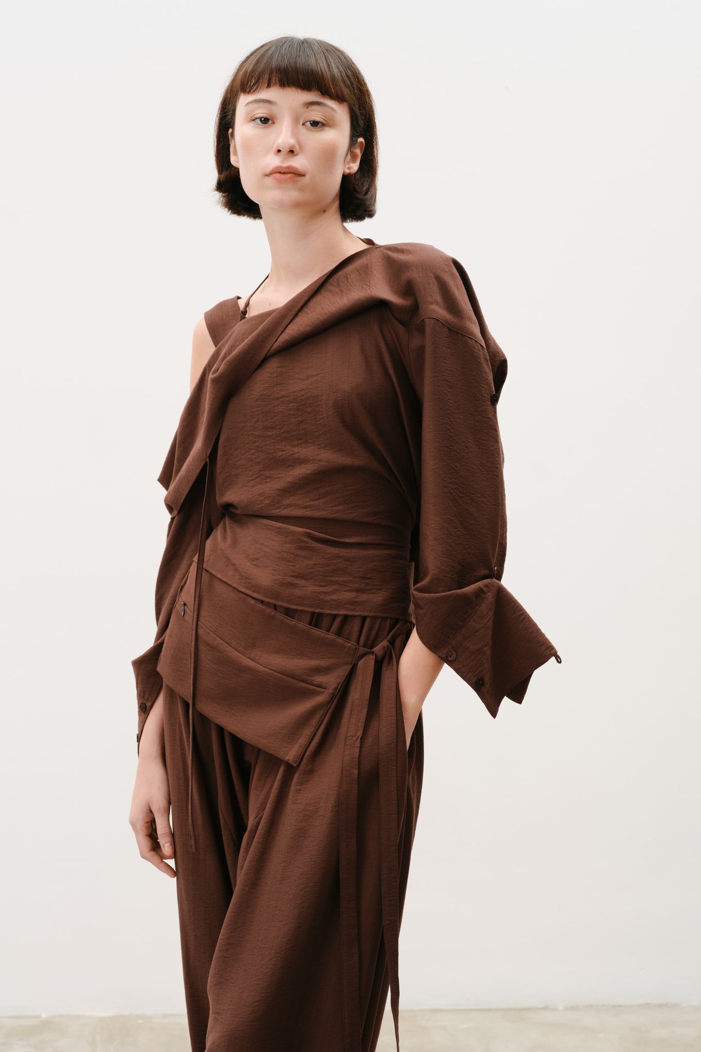 Blusa Nômade Marrom