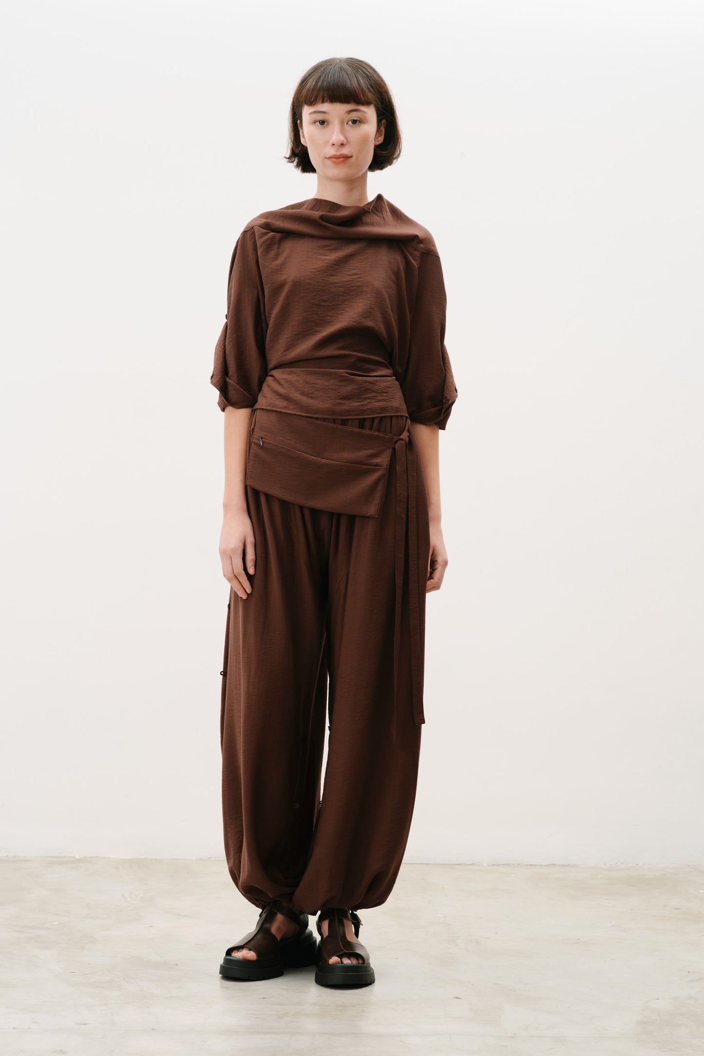 Blusa Nômade Marrom