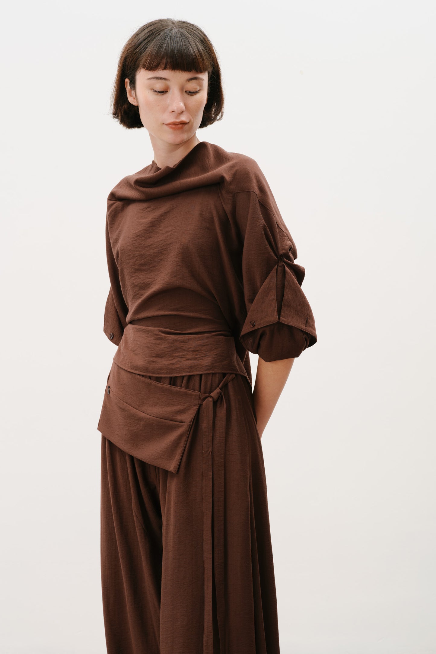 Blusa Nômade Marrom