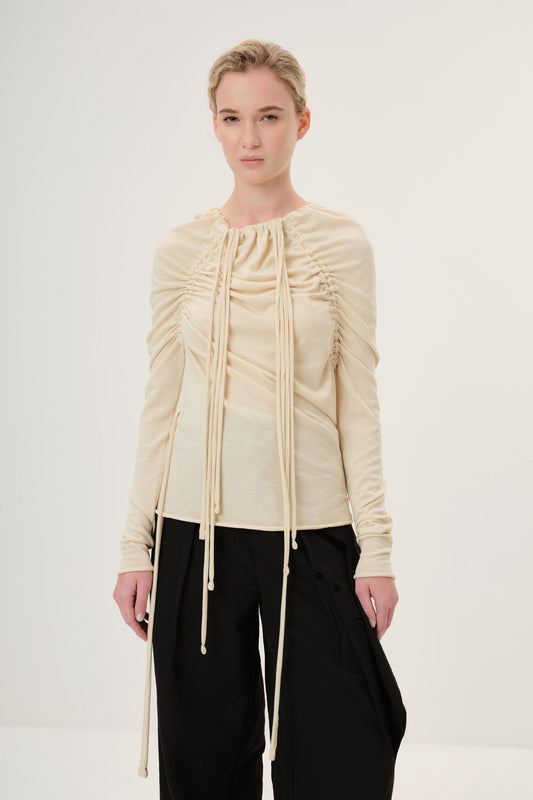 Blusa Julieta Areia
