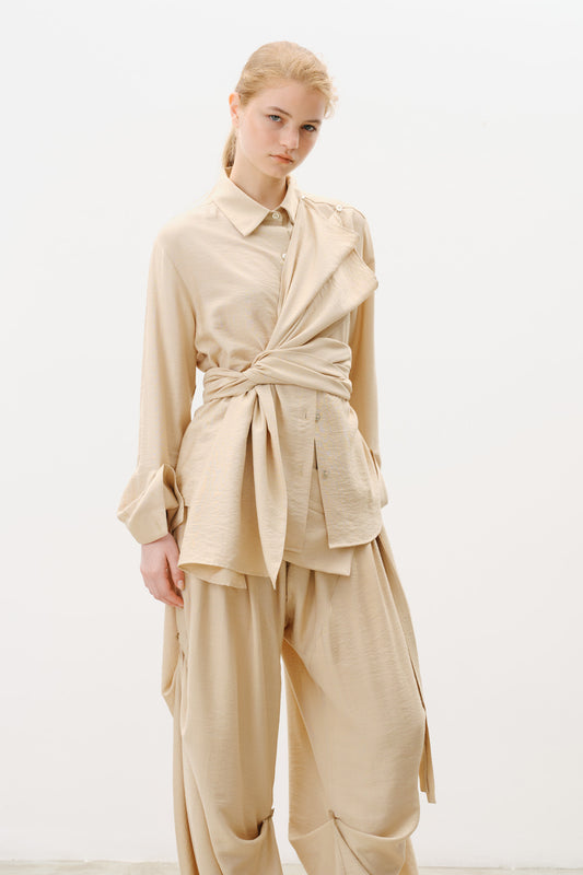 Camisa Nômade Areia