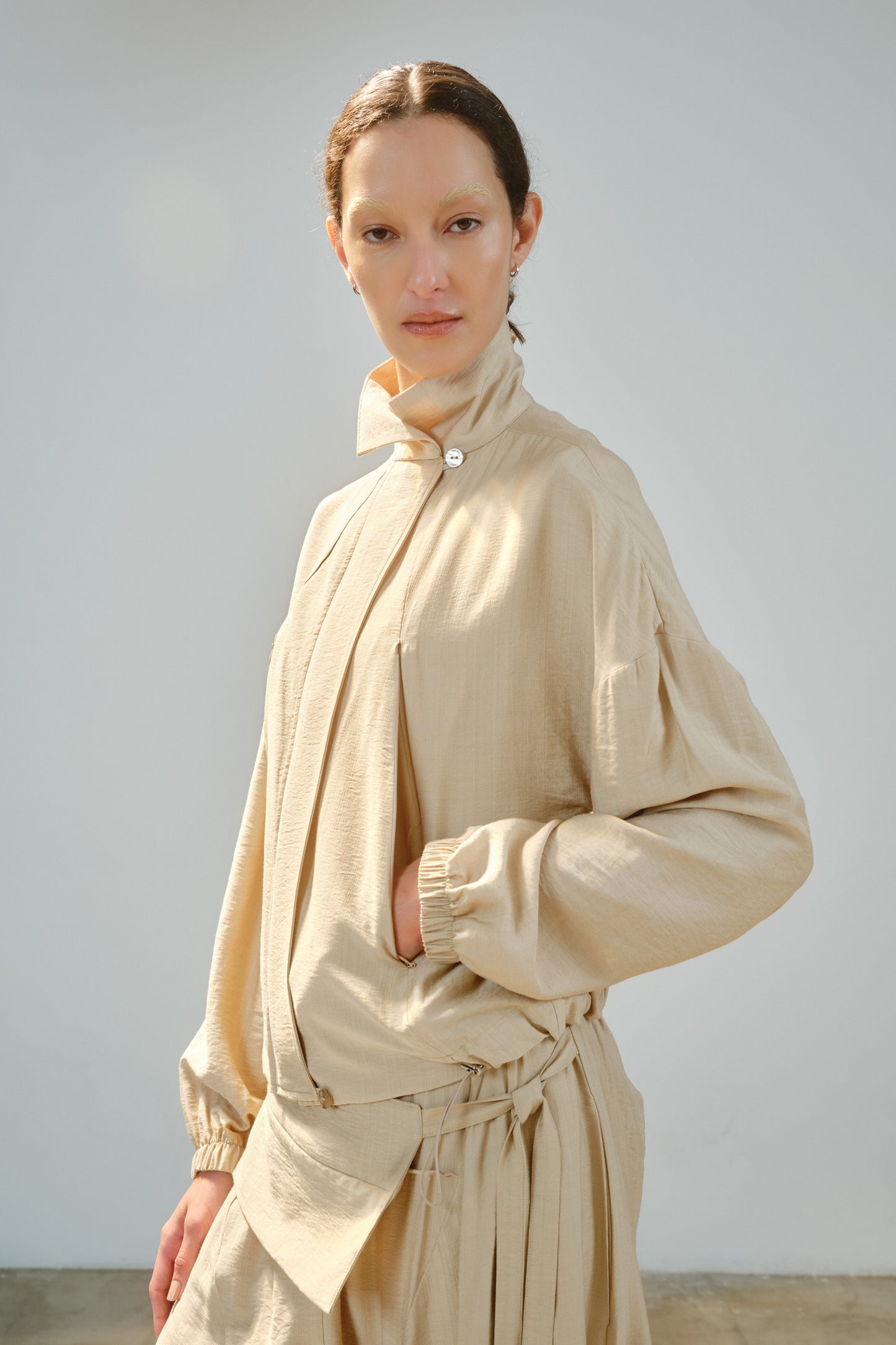 Jaqueta Nômade Areia