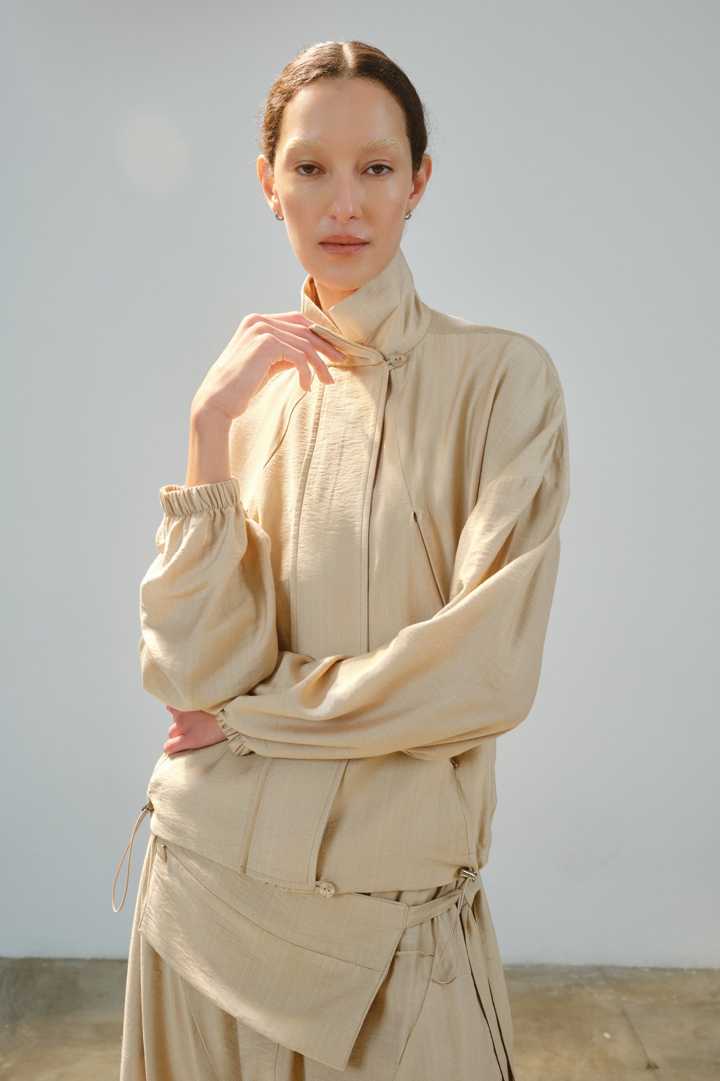 Jaqueta Nômade Areia