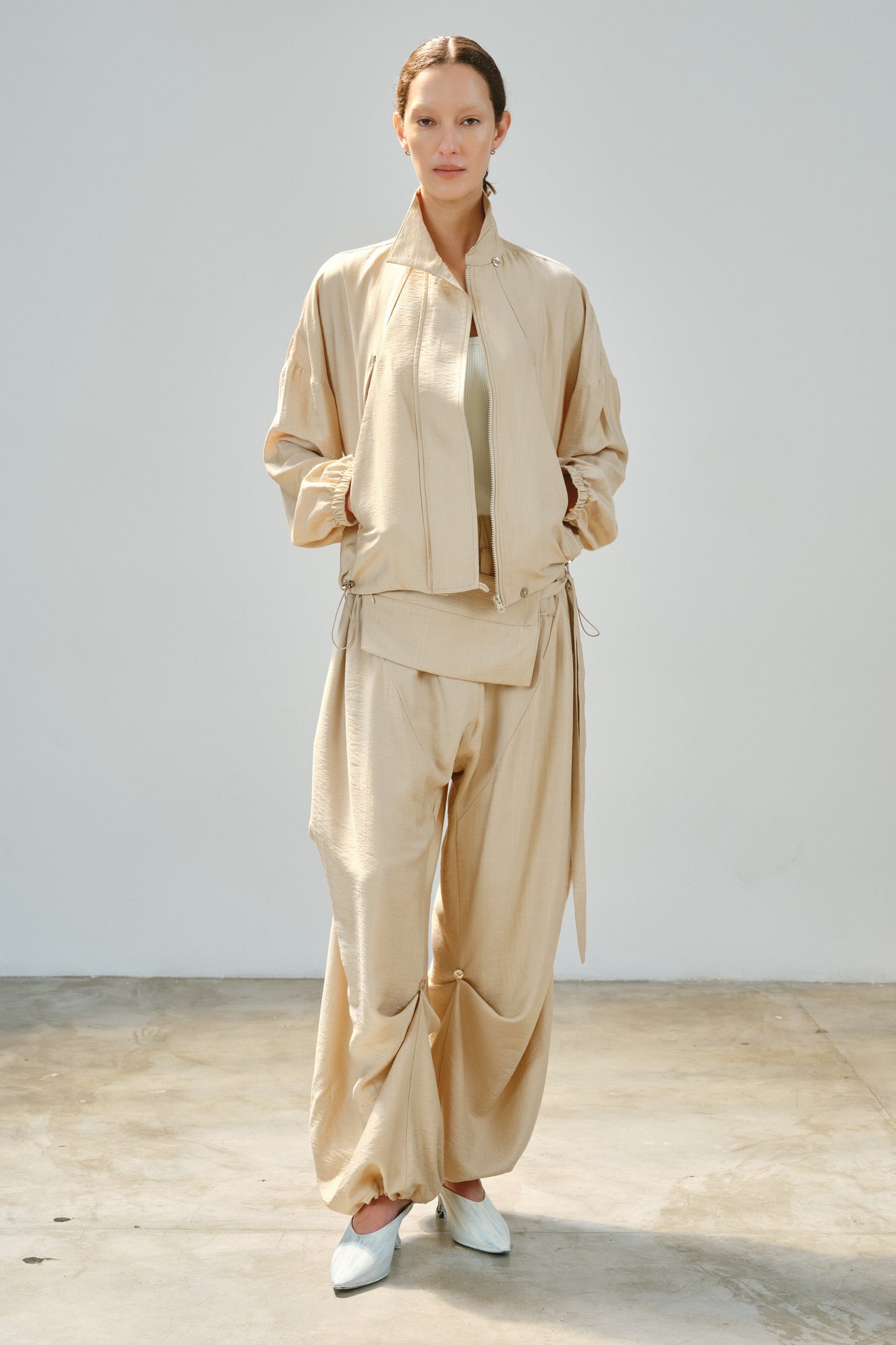 Jaqueta Nômade Areia