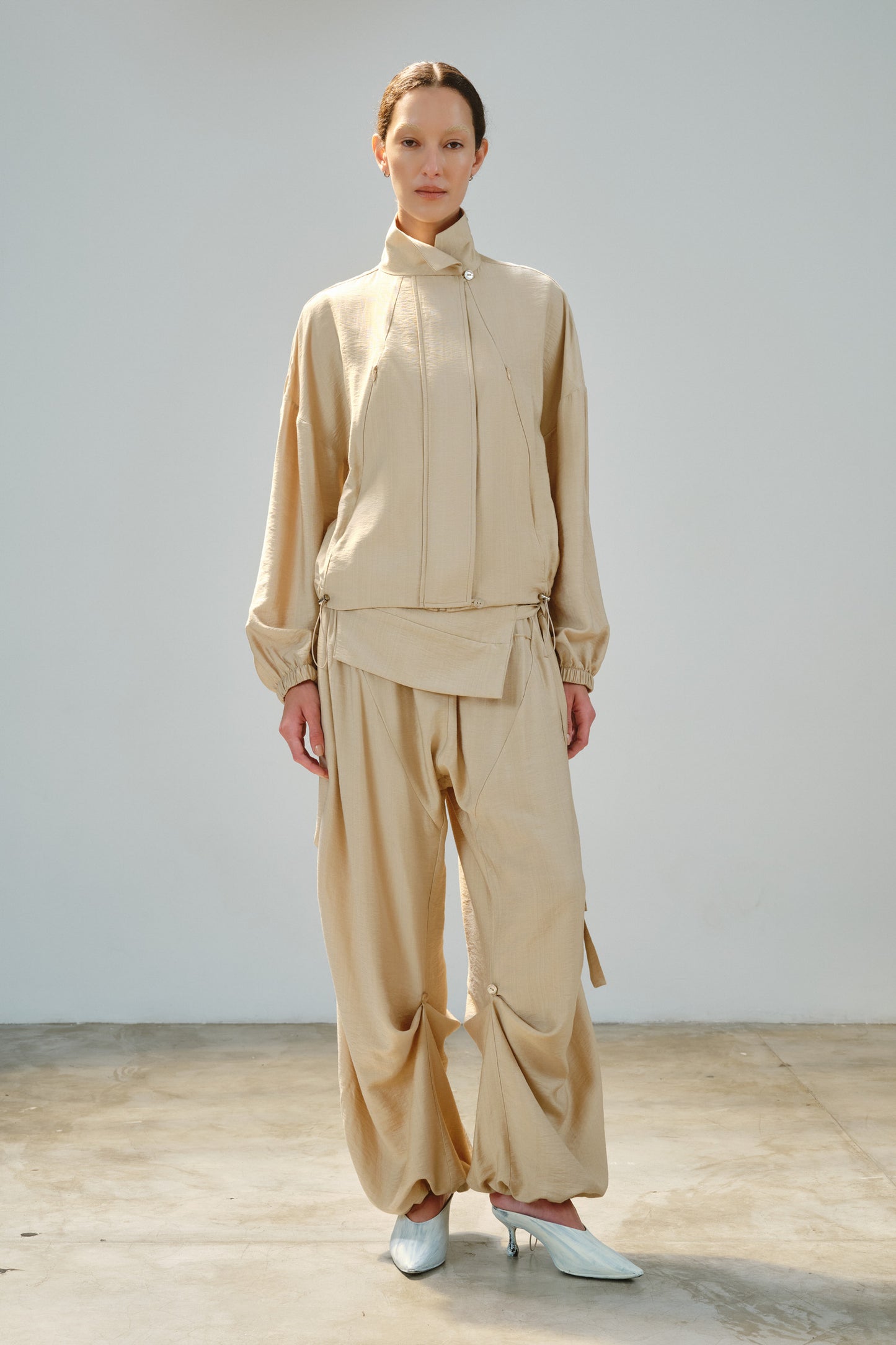 Jaqueta Nômade Areia