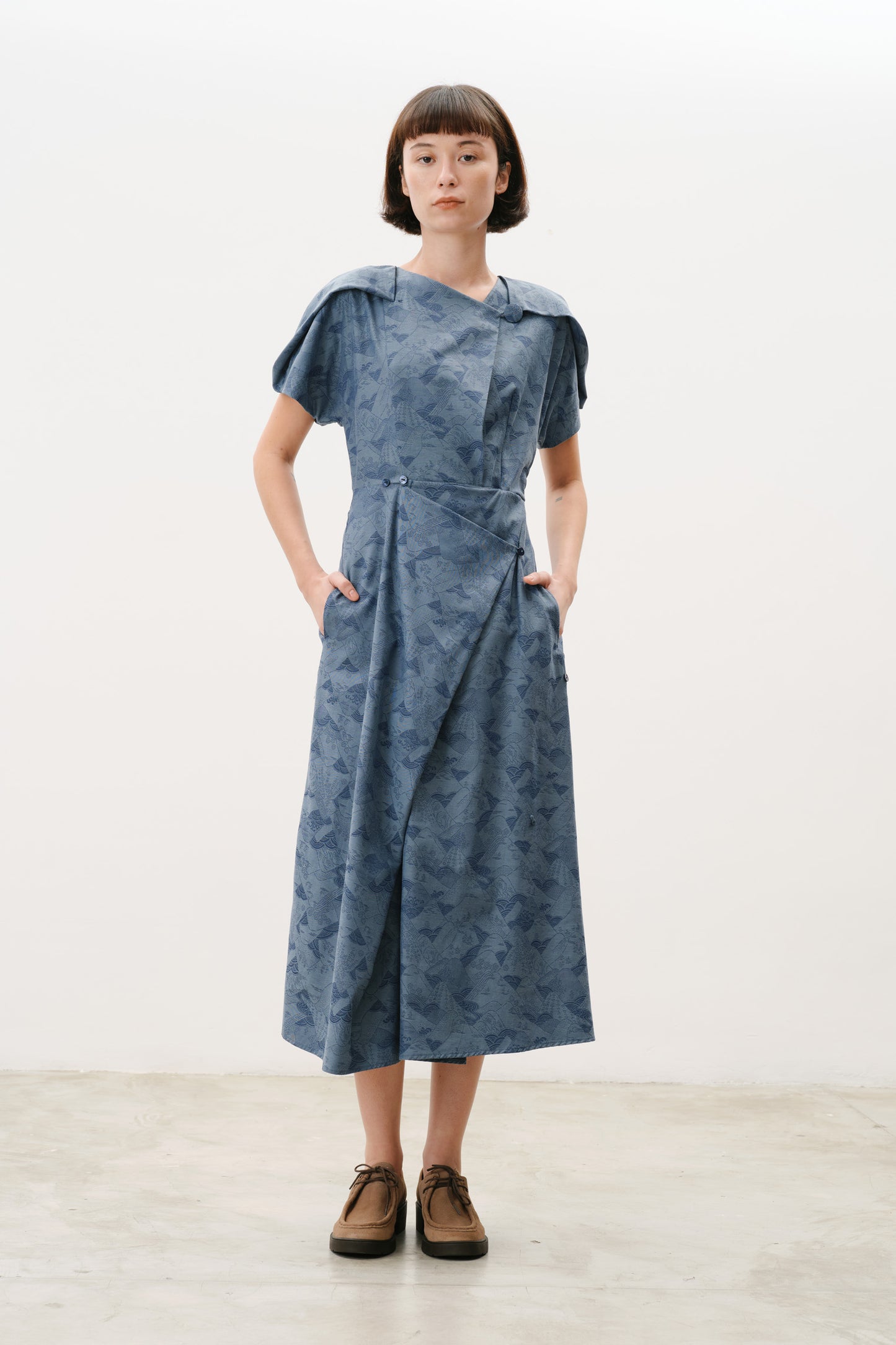 Vestido Tsuru Céu