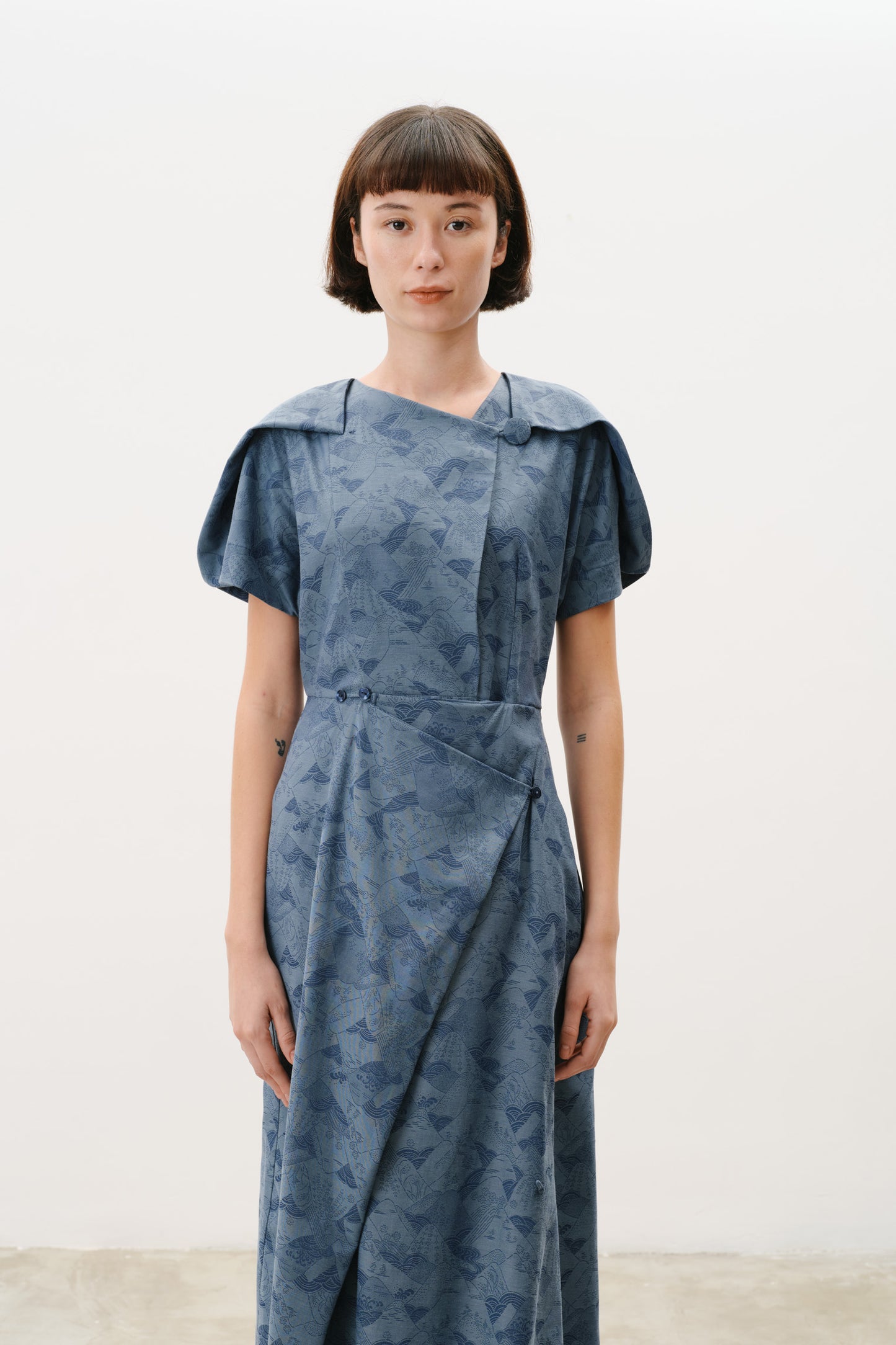 Vestido Tsuru Céu
