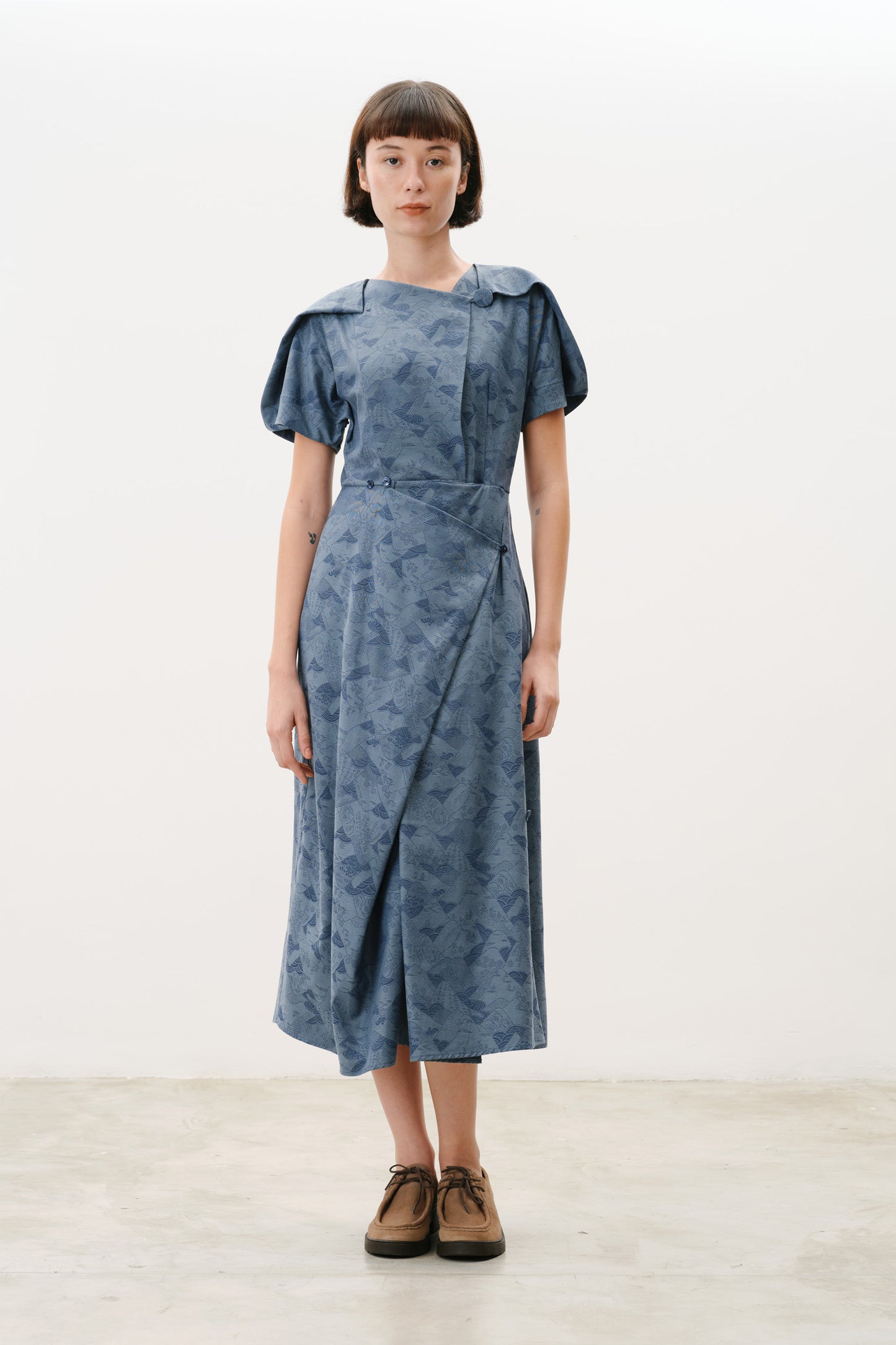 Vestido Tsuru Céu