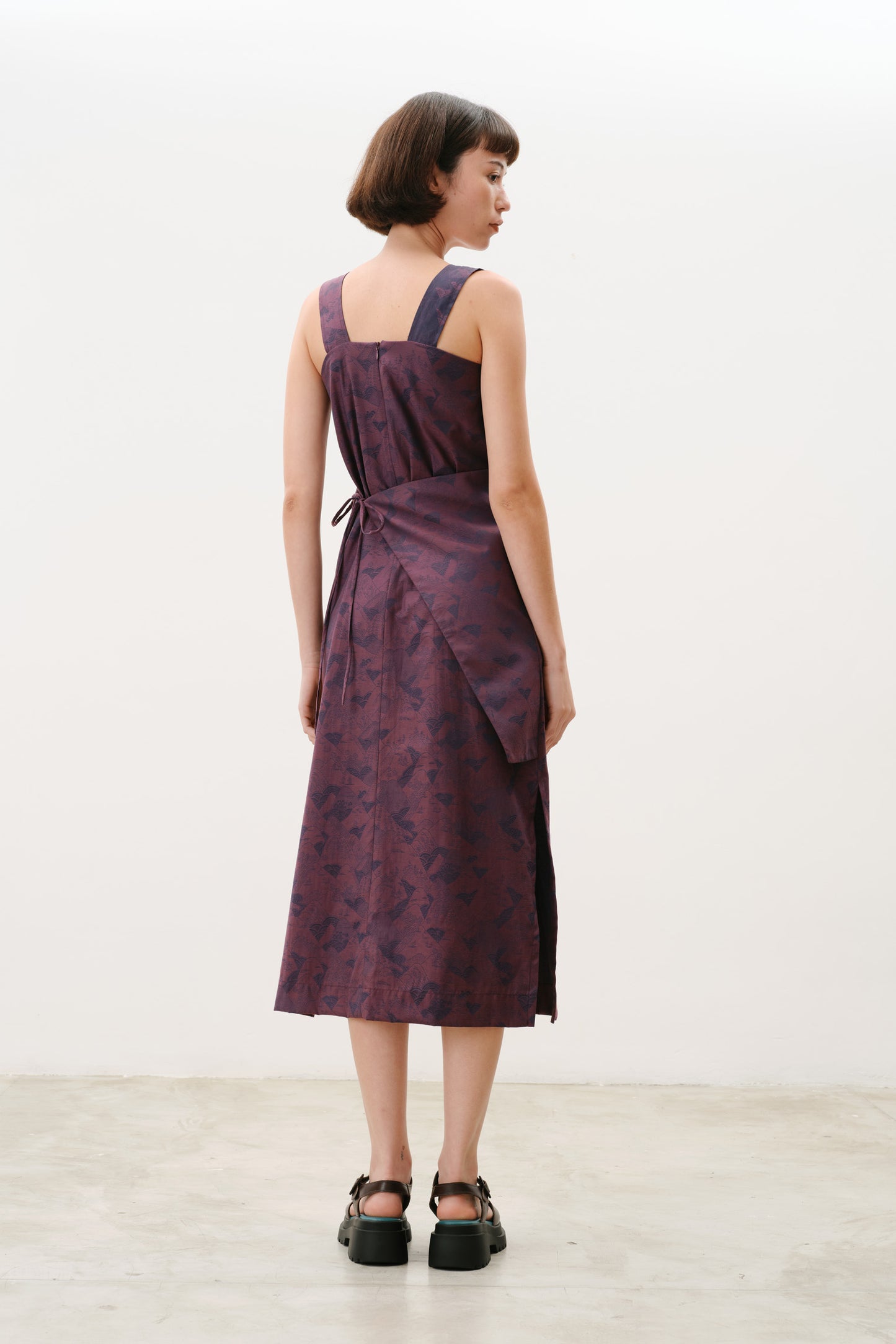 Vestido Óbu Ameixa