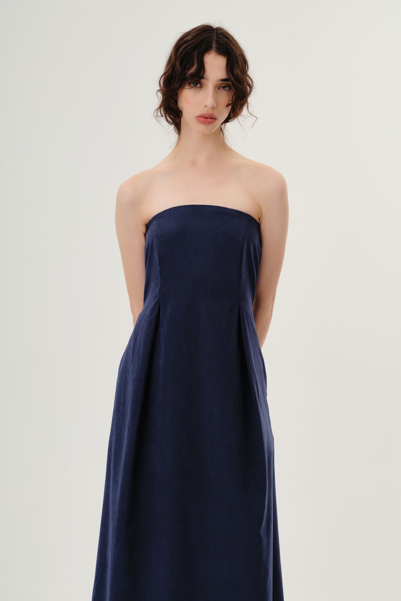 Vestido Degas Marinho