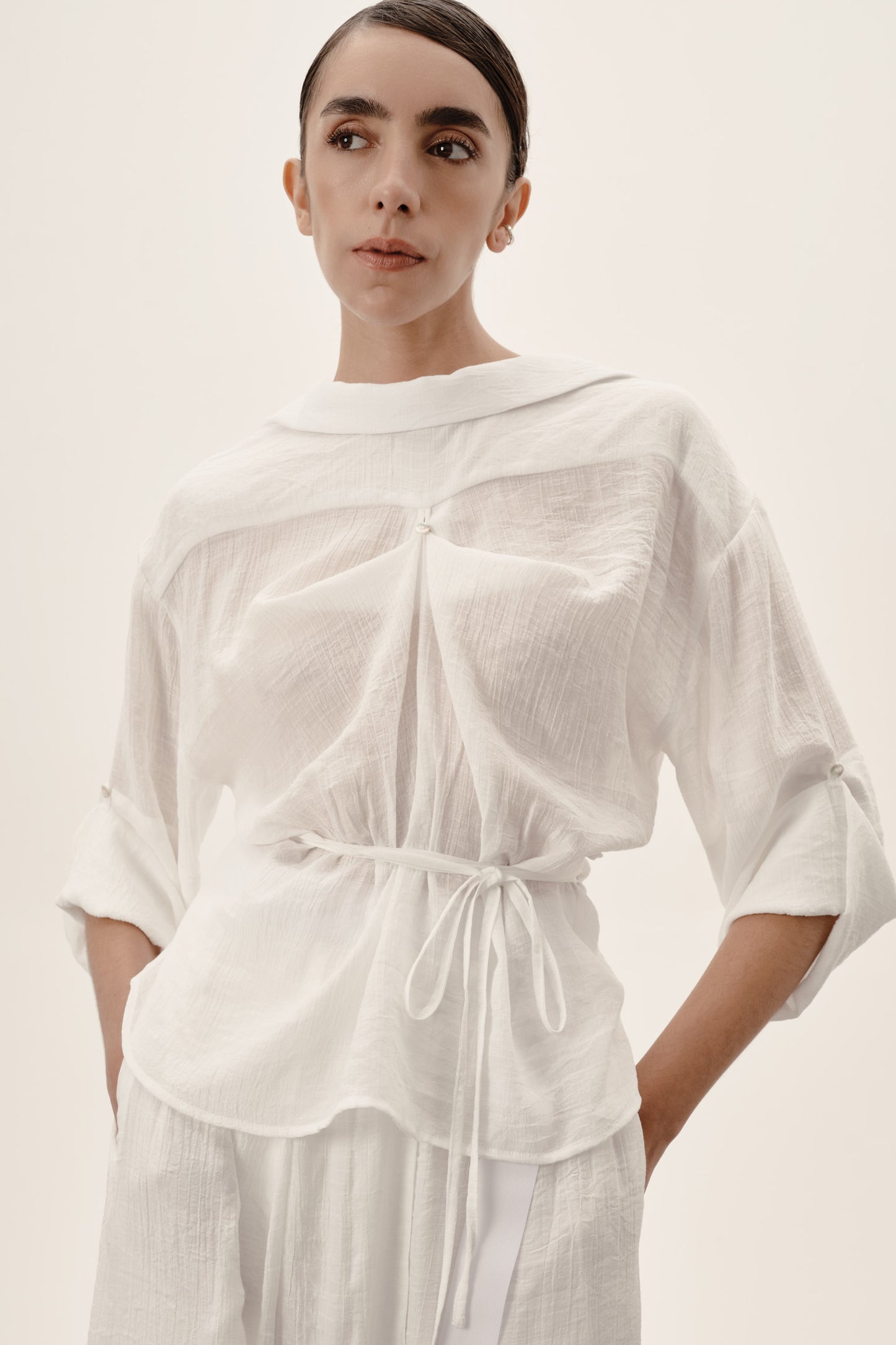 Camisa Iole Off-white