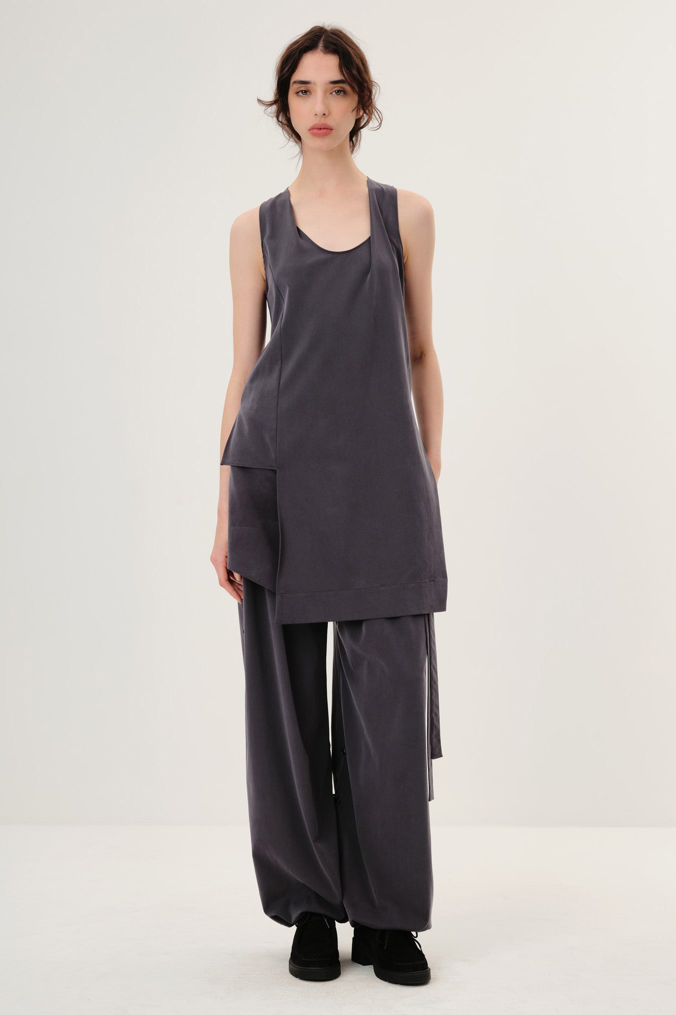 Blusa Orfeu Cinza Índigo