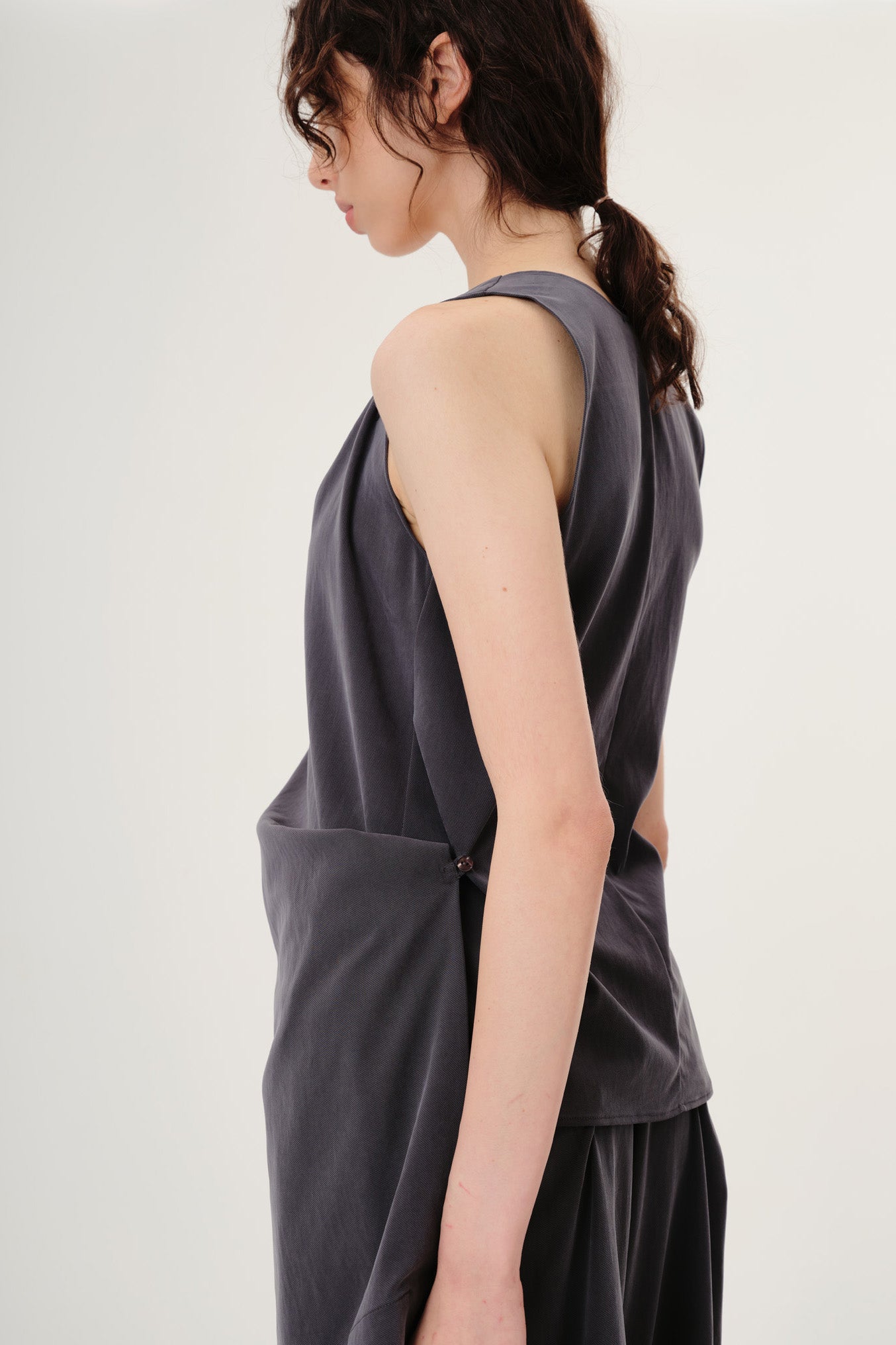 Blusa Orfeu Cinza Índigo
