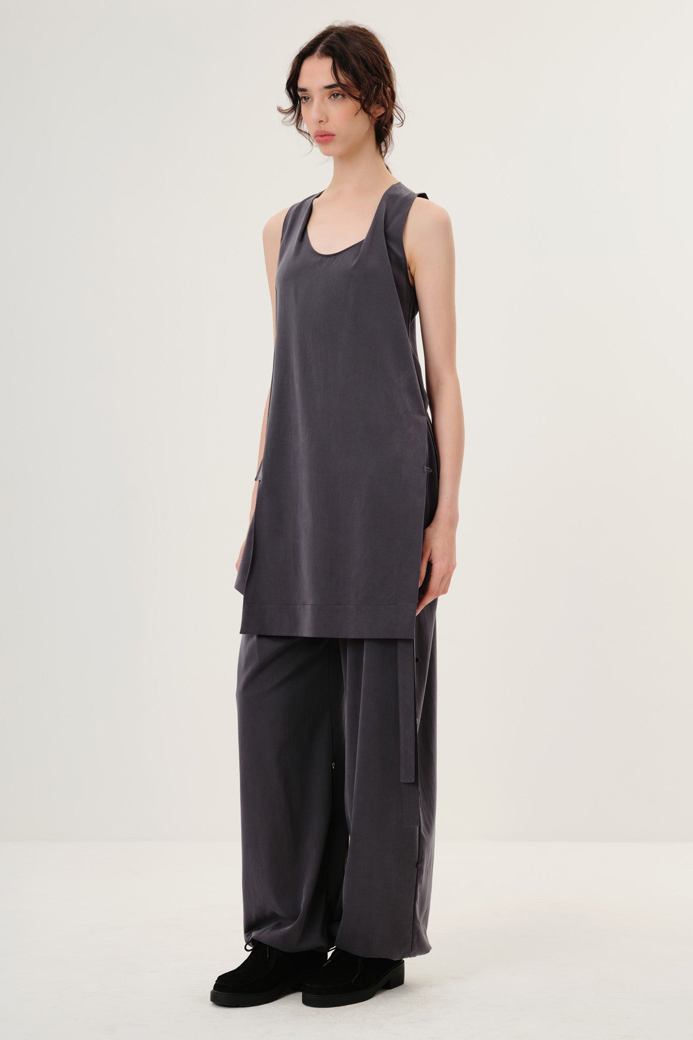 Blusa Orfeu Cinza Índigo