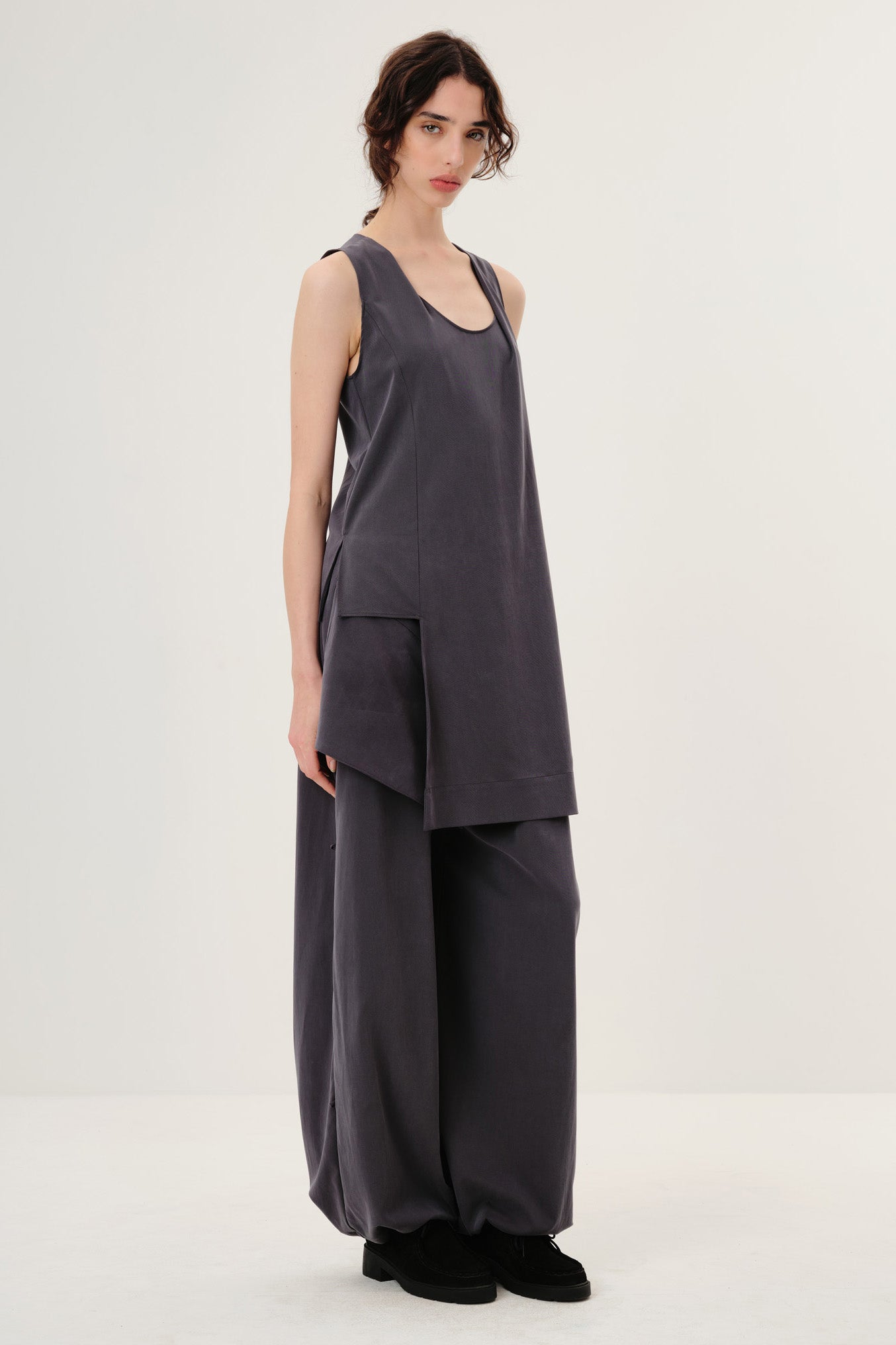 Blusa Orfeu Cinza Índigo