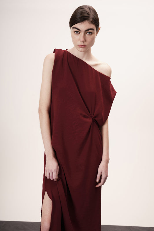 Vestido Iole Vinho