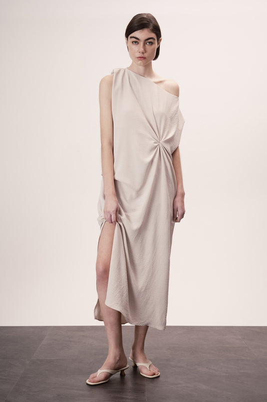 Vestido Iole Areia