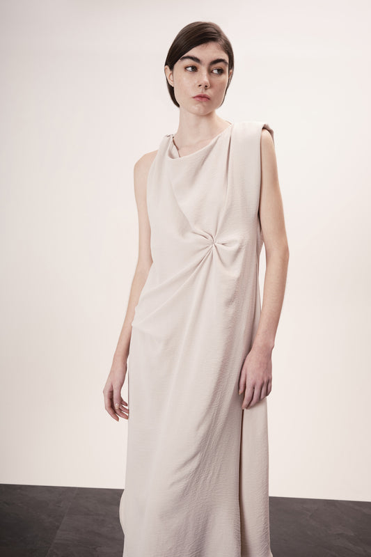 Vestido Iole Areia
