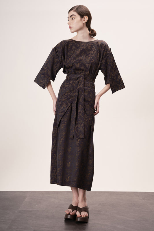 Vestido Hanbok Ônix