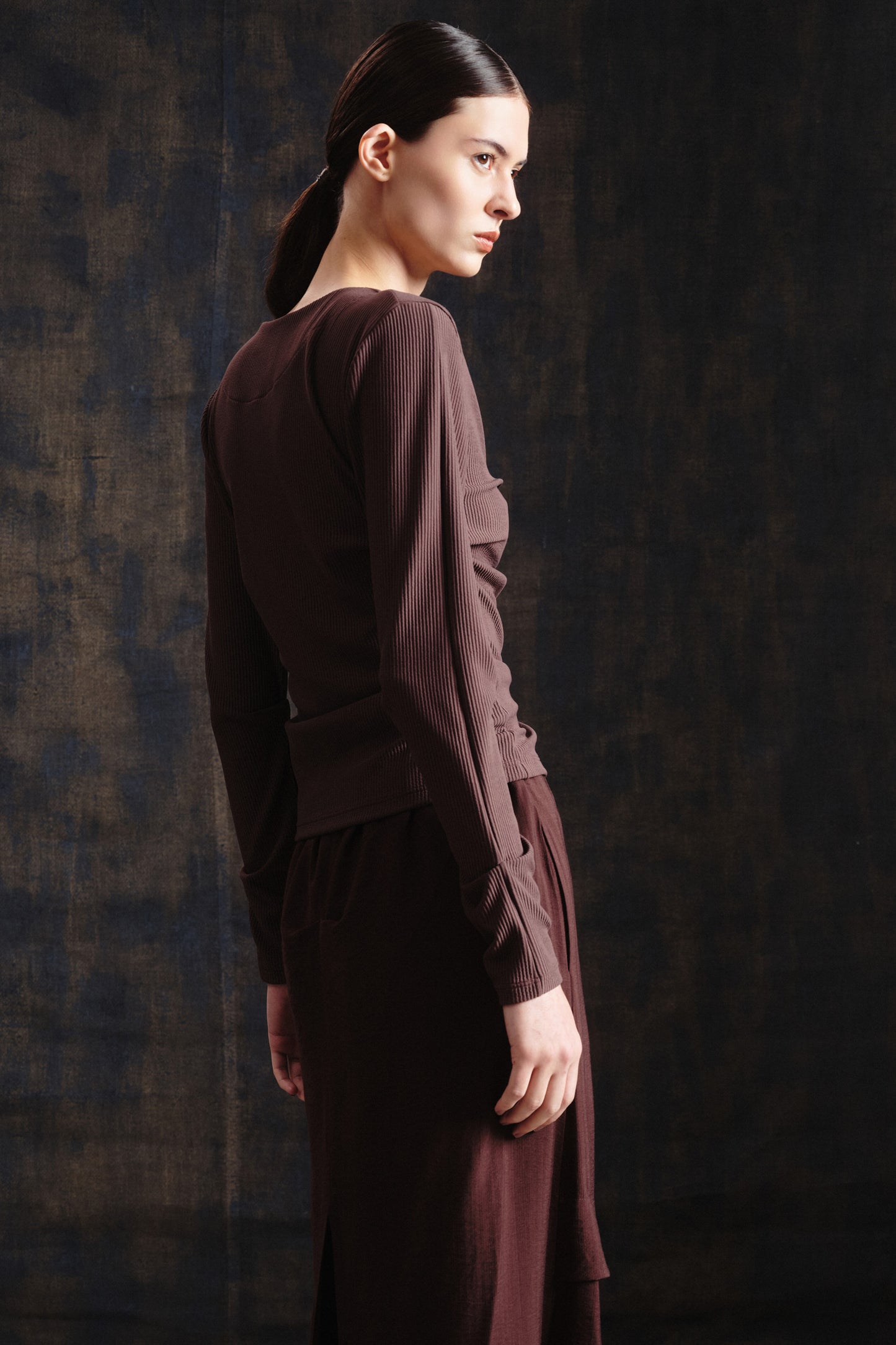 Cardigan Nina Marrom