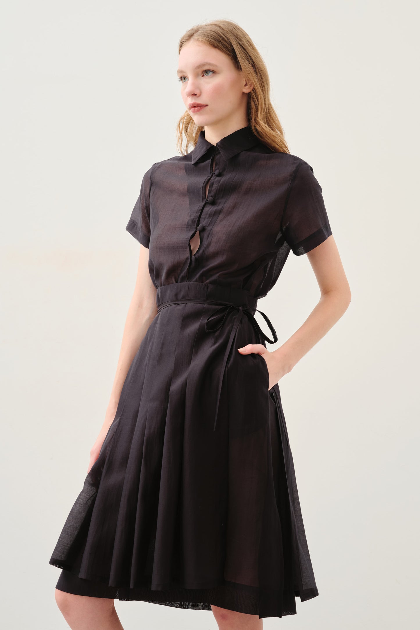Vestido Mar Preto