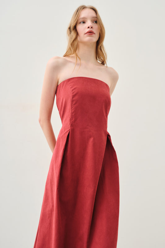 Vestido Degas Vermelho