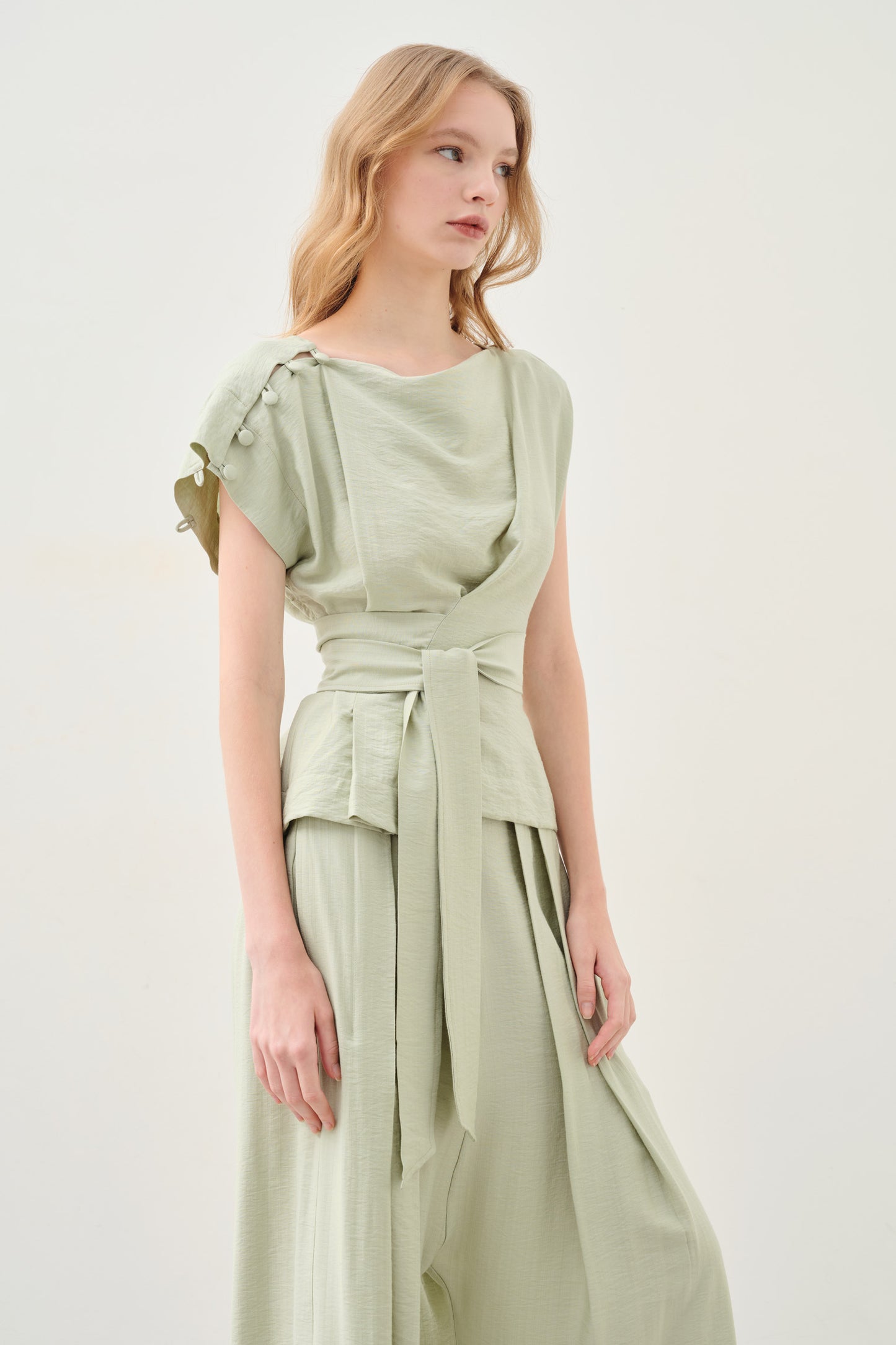 Blusa Hilma Verde-menta