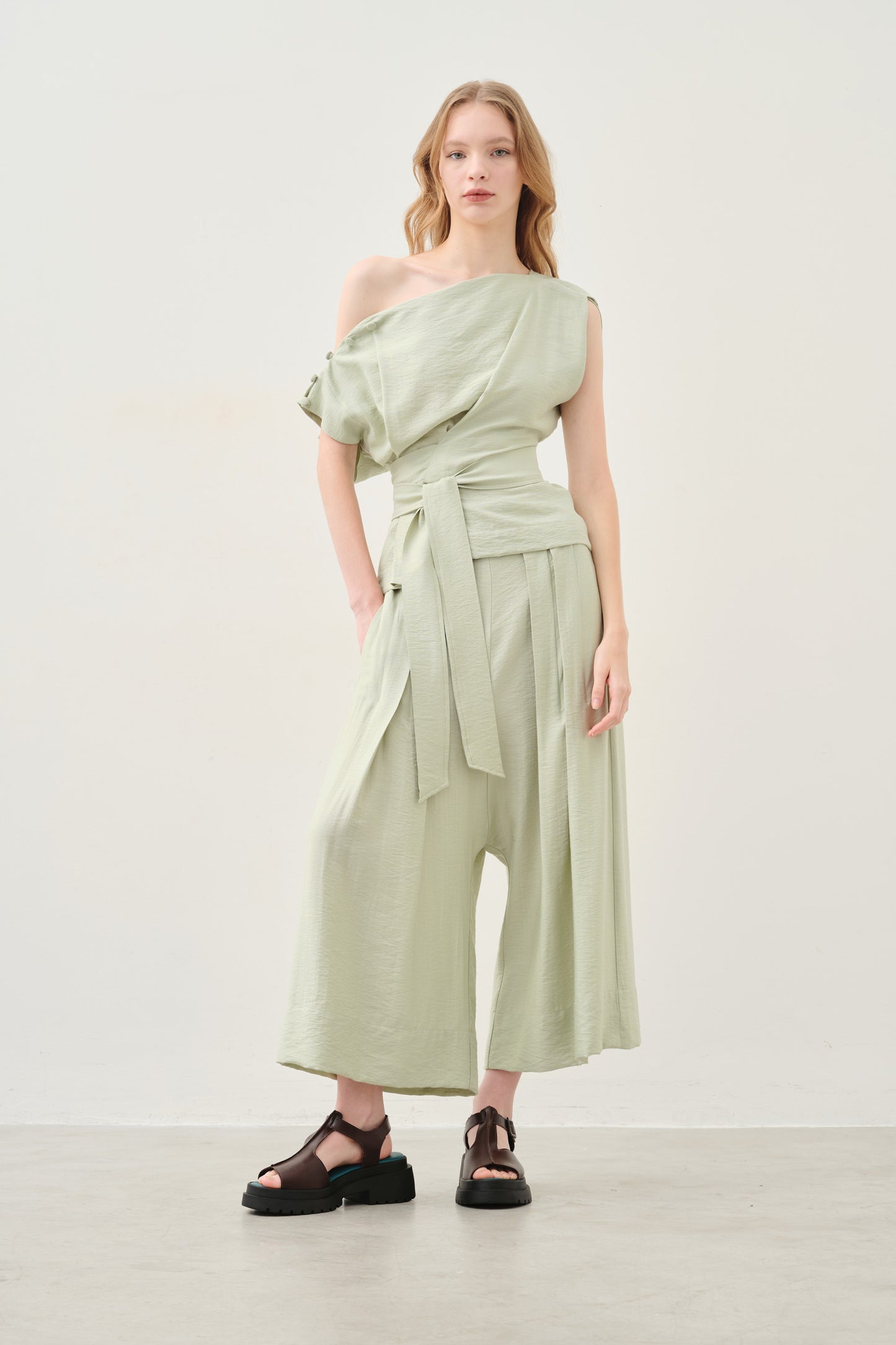 Blusa Hilma Verde-menta