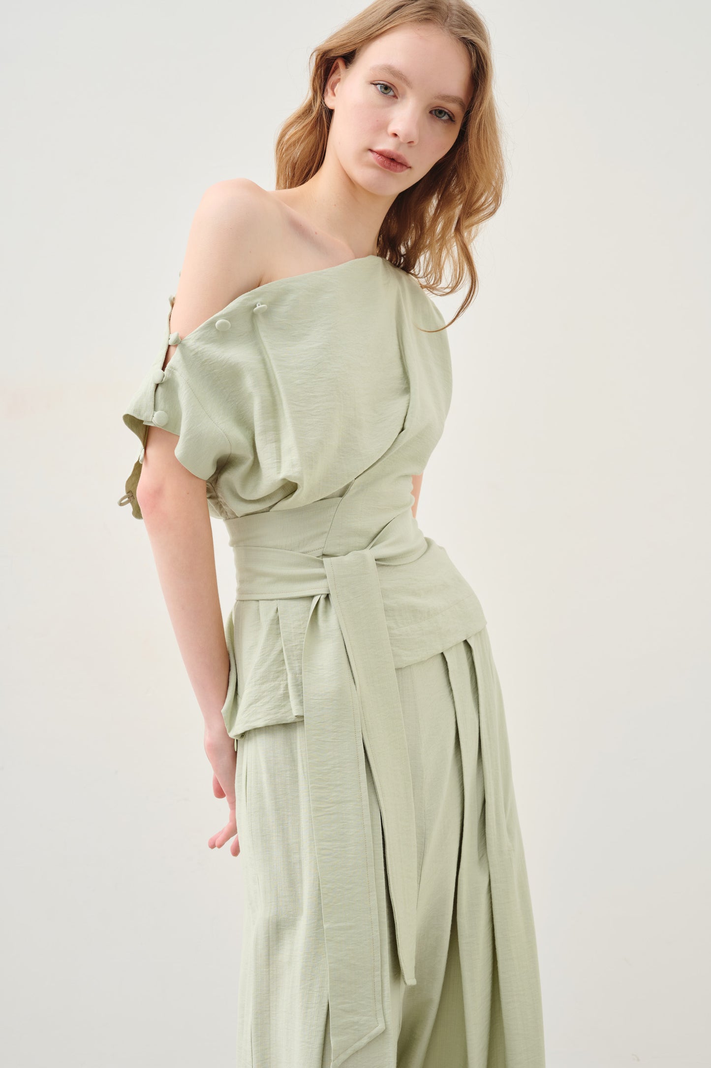 Blusa Hilma Verde-menta