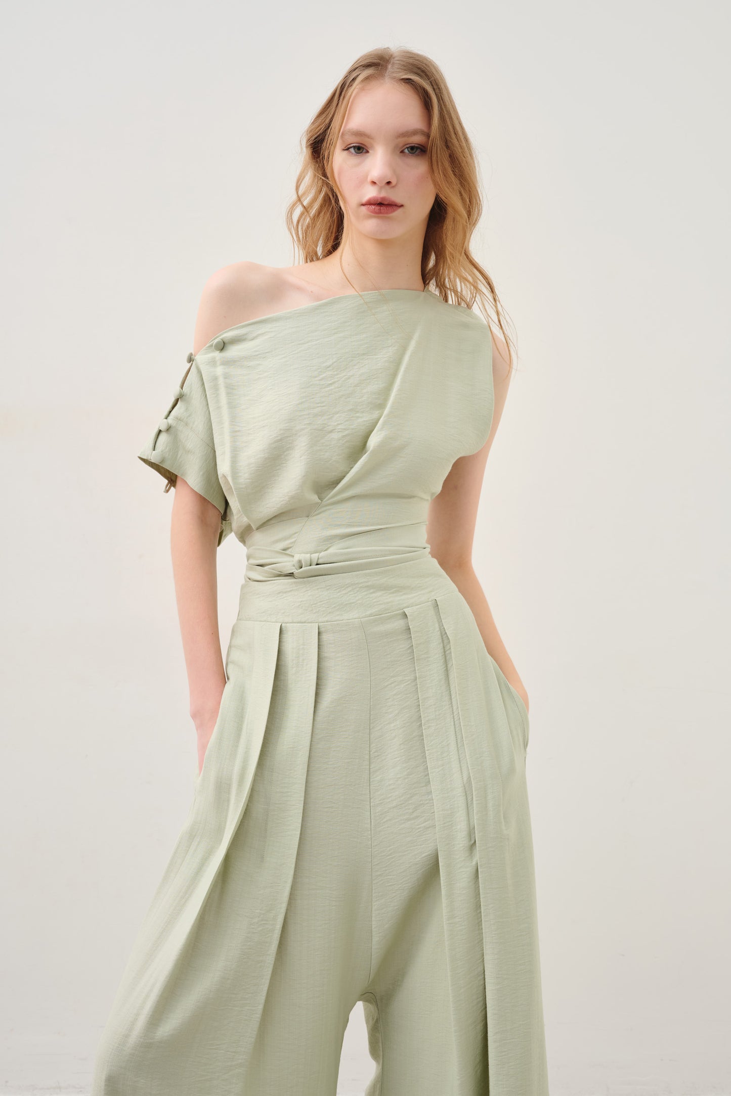 Blusa Hilma Verde-menta