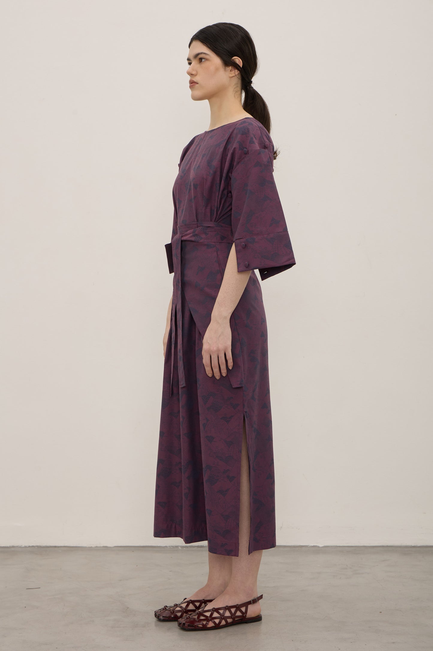 Vestido Hanbok Ameixa