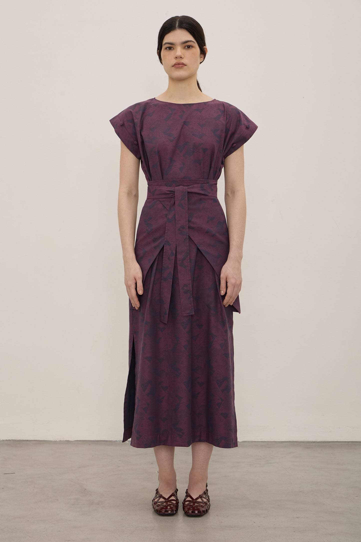 Vestido Hanbok Ameixa