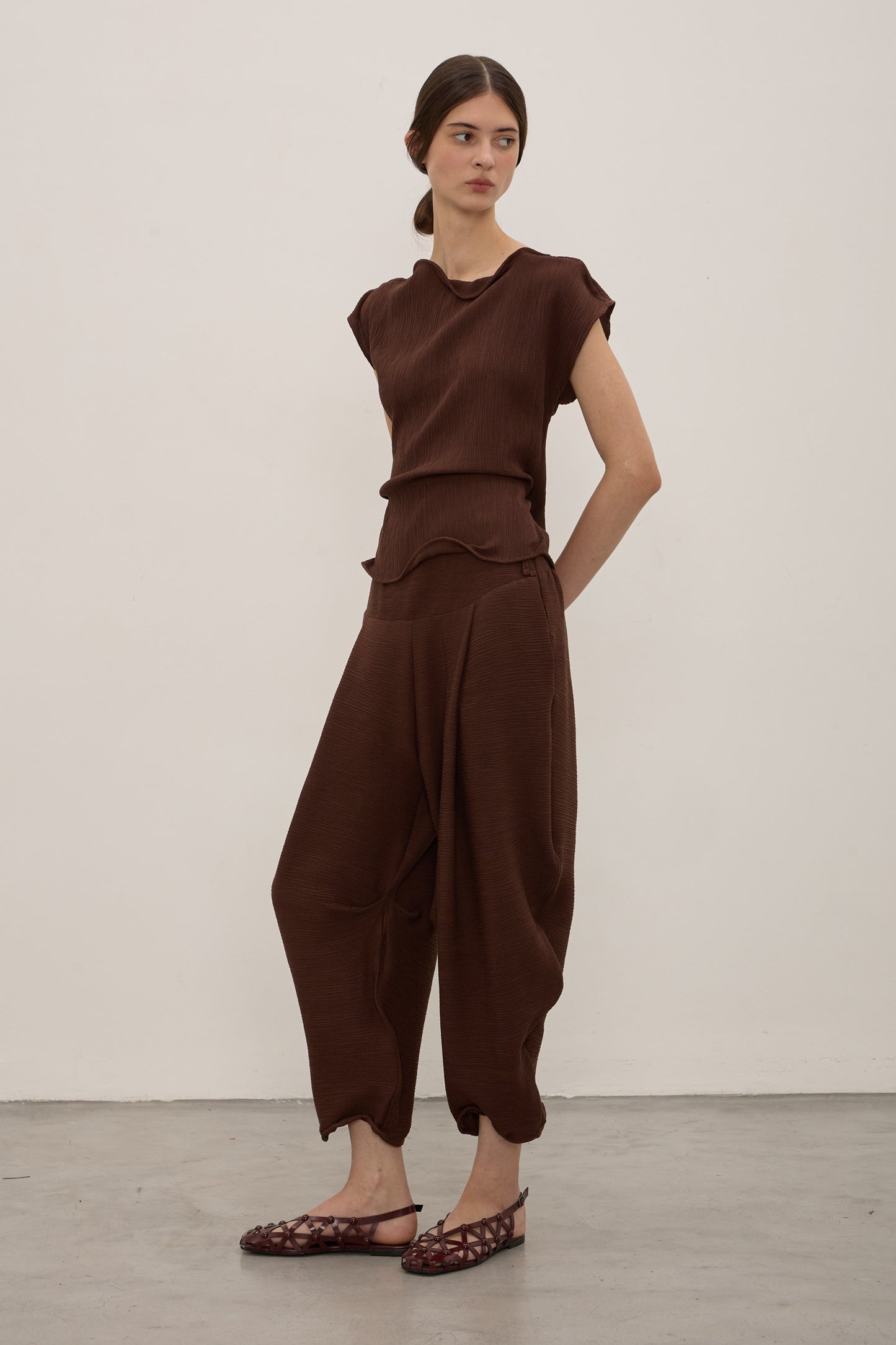 Blusa Sol Marrom