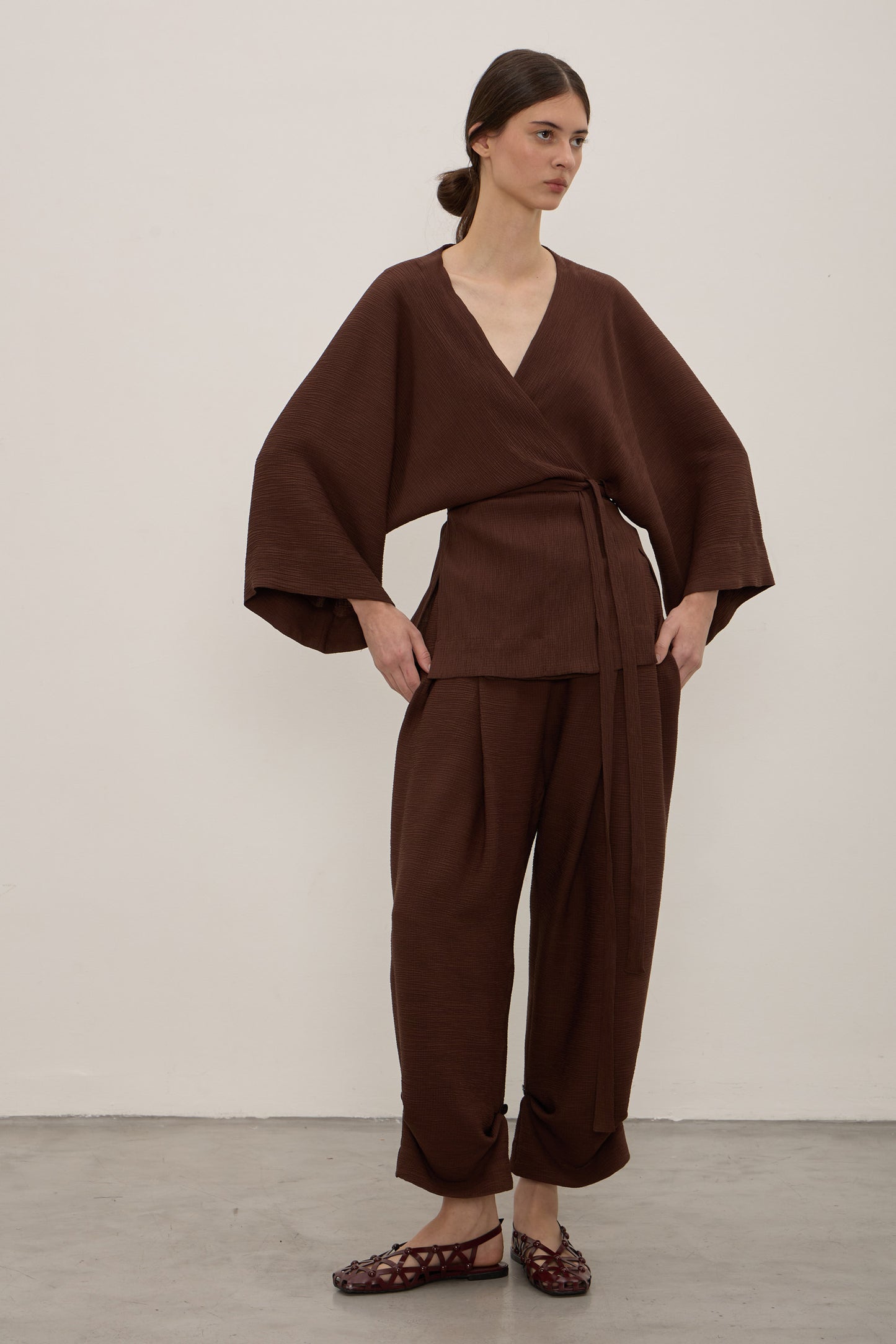 Kimono Sol Marrom