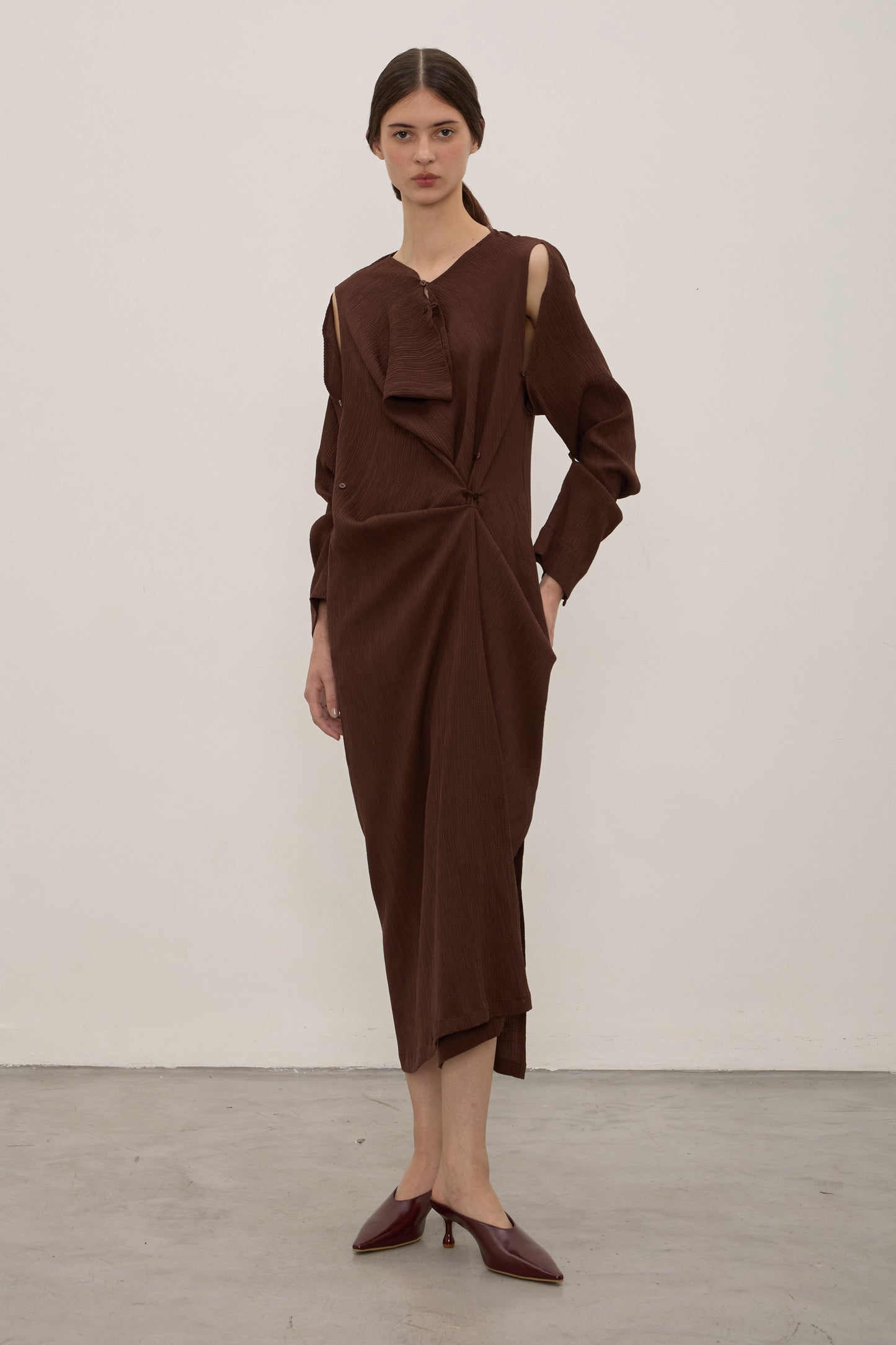 Vestido Sol Marrom