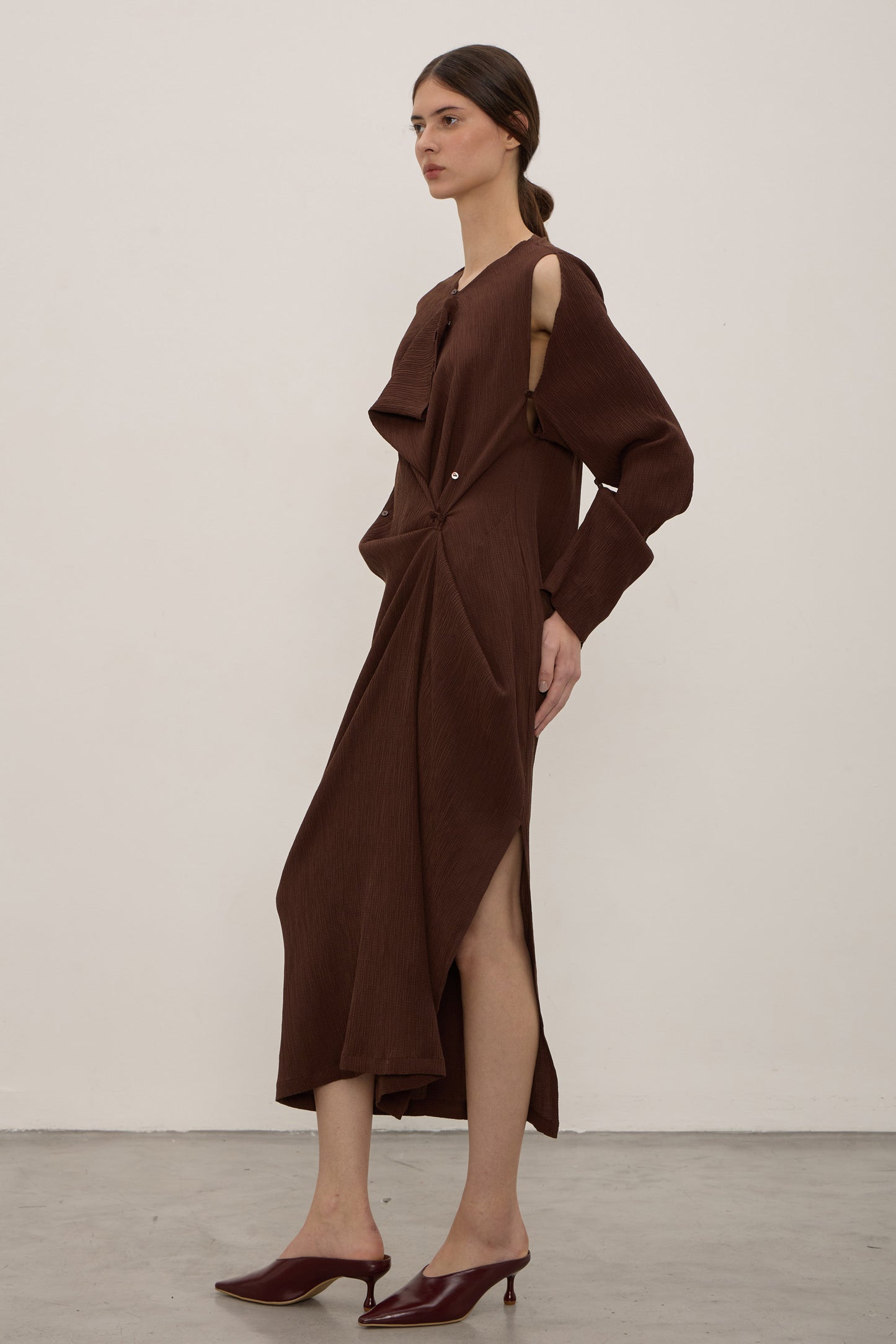 Vestido Sol Marrom