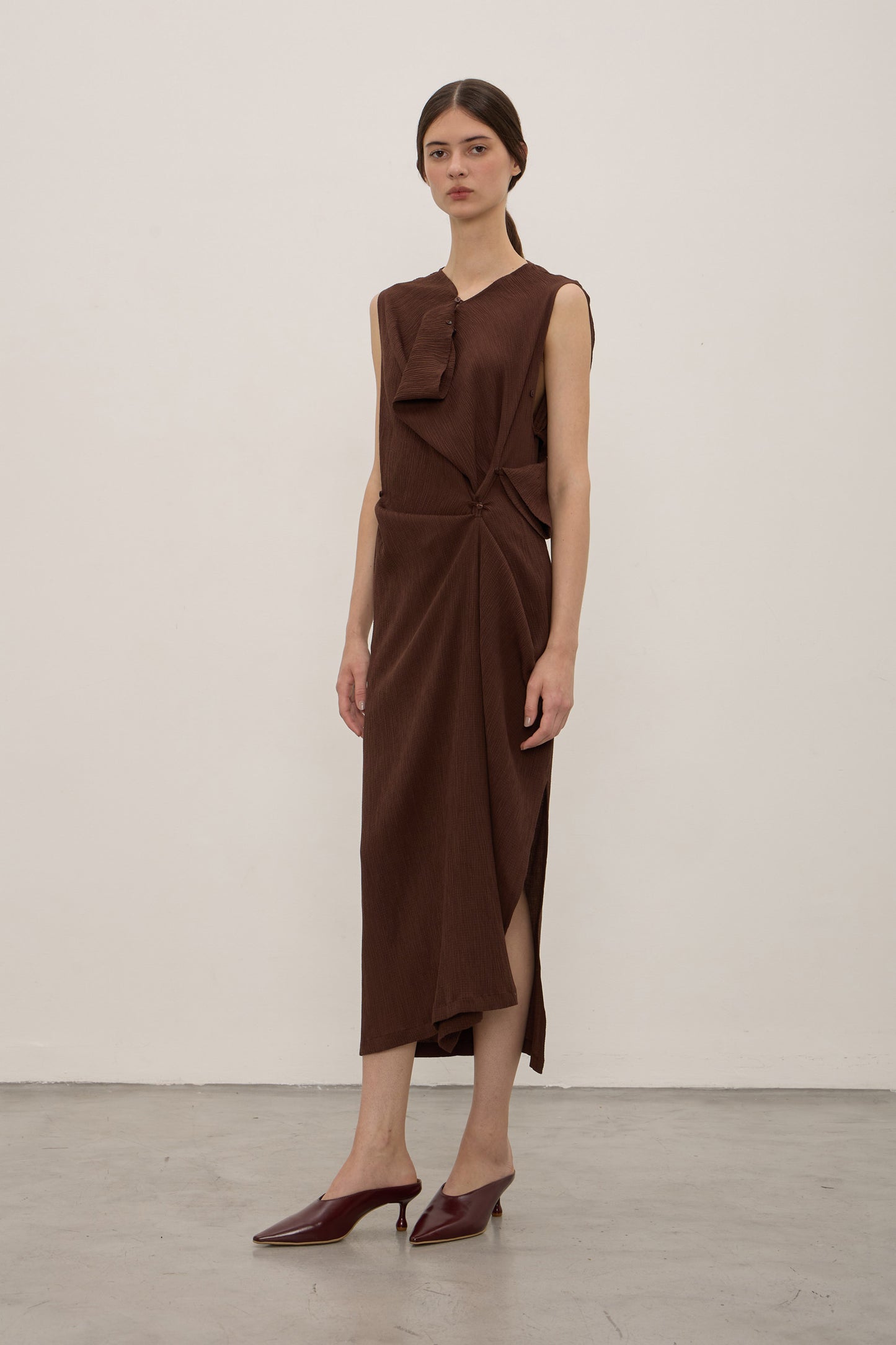 Vestido Sol Marrom
