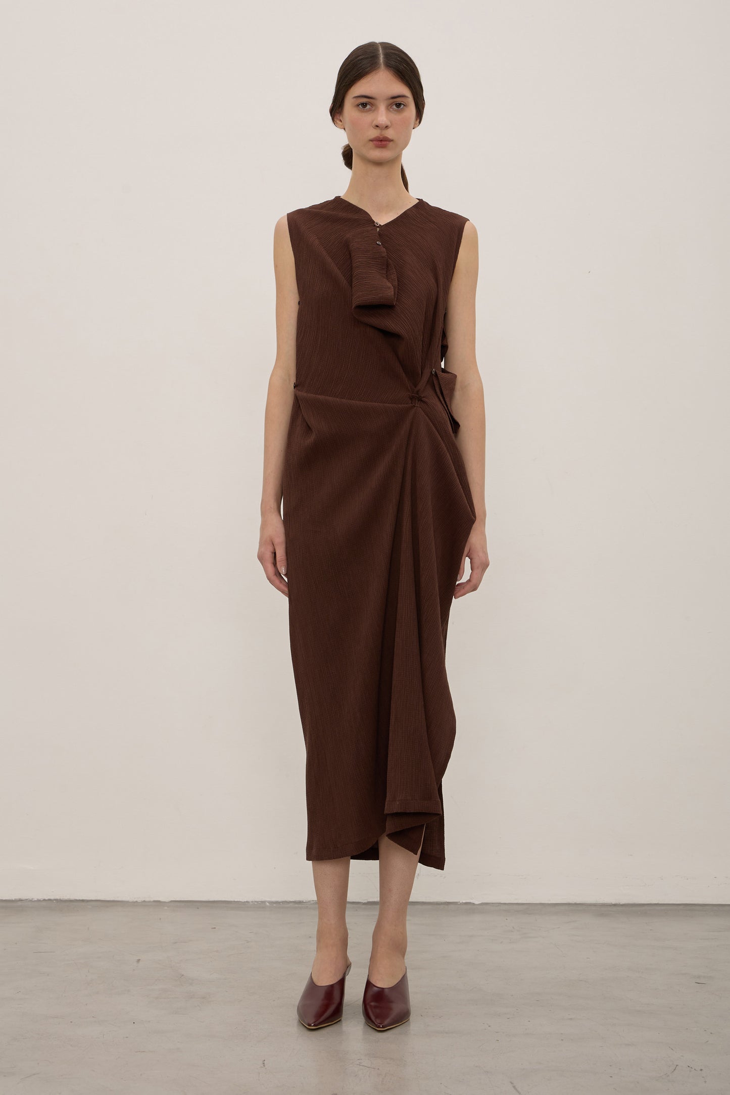 Vestido Sol Marrom