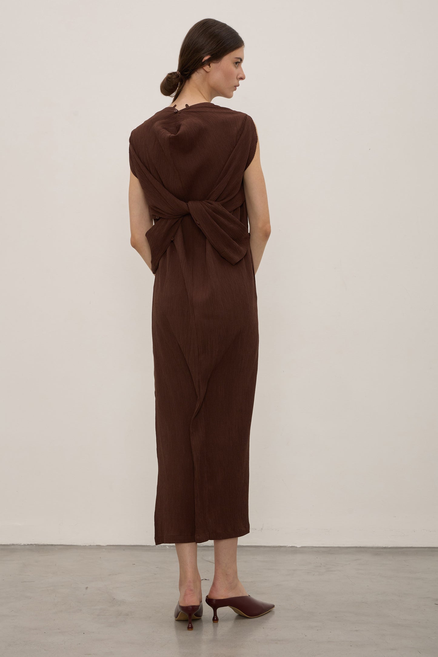 Vestido Sol Marrom