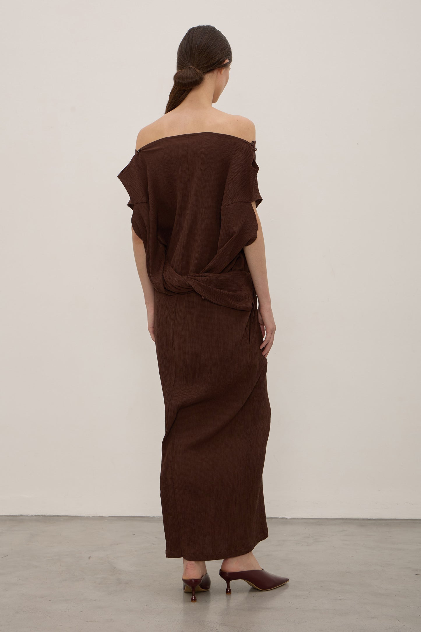 Vestido Sol Marrom