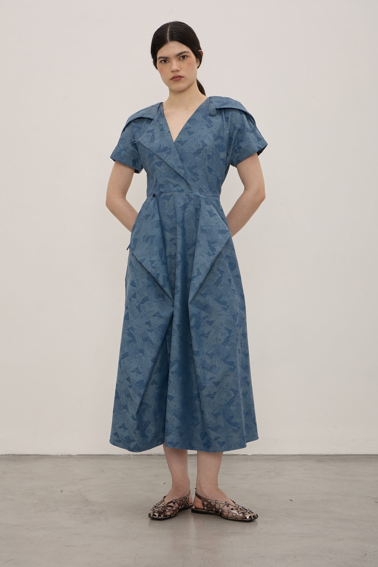 Vestido Tsuru Céu