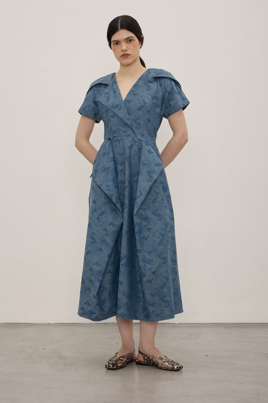 Vestido Tsuru Céu