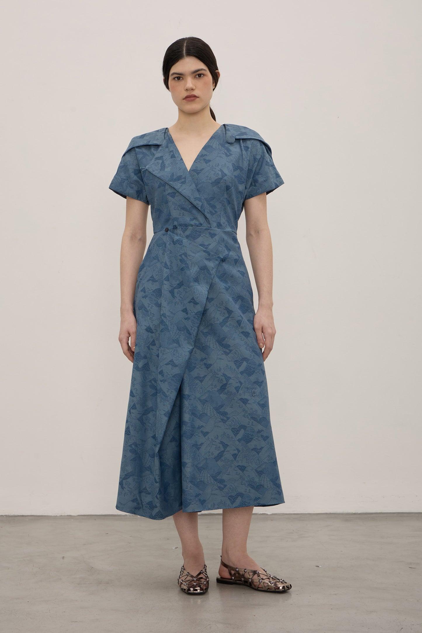 Vestido Tsuru Céu