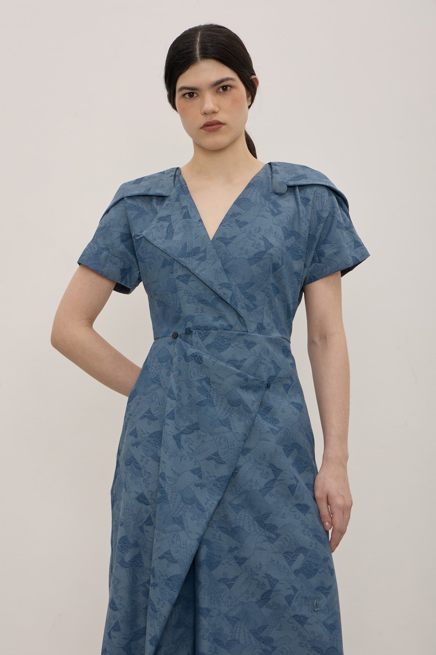 Vestido Tsuru Céu